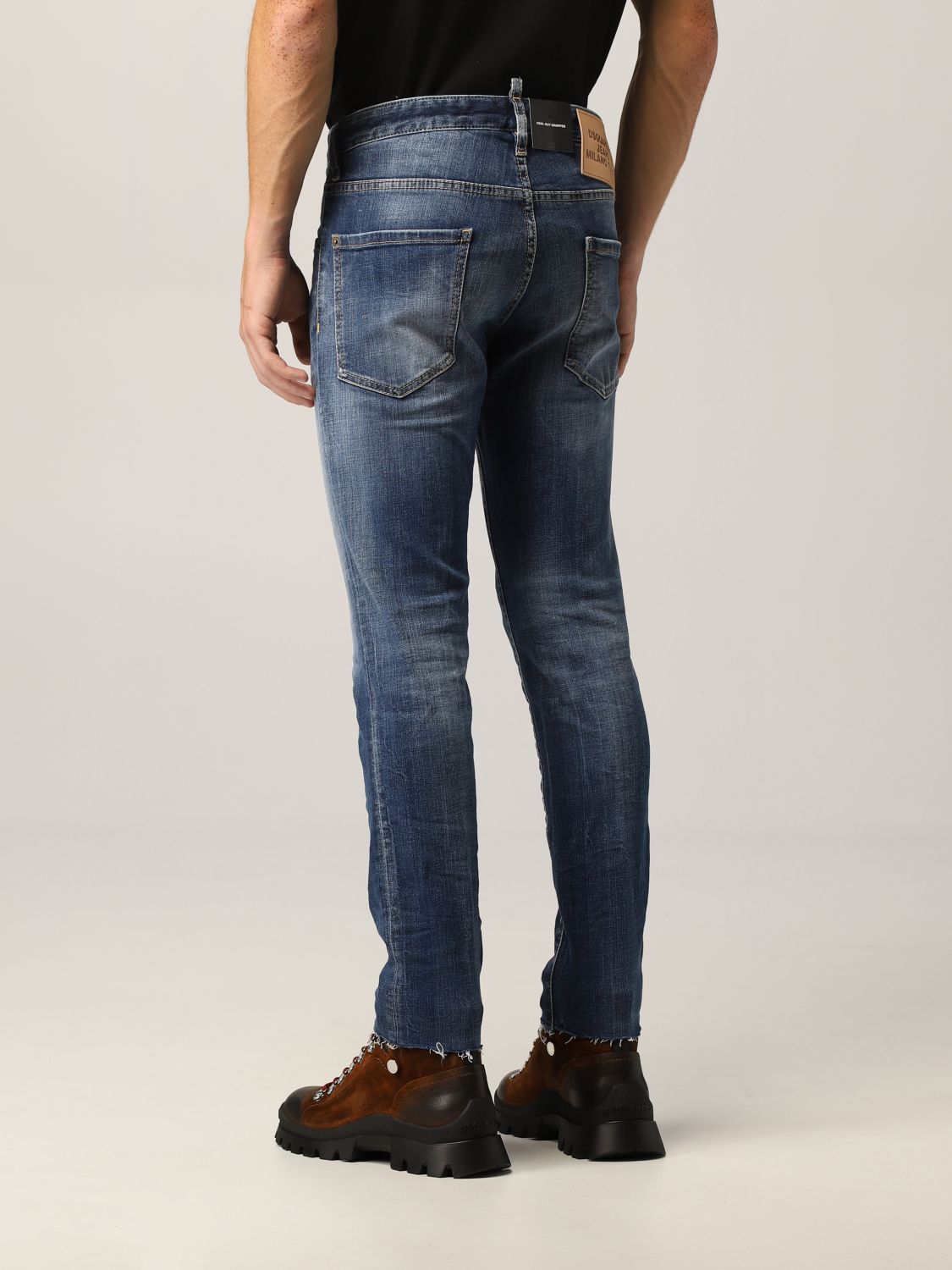 DSQUARED2: skinny fit jeans - Denim | Dsquared2 jeans S74LB0966S30664 ...