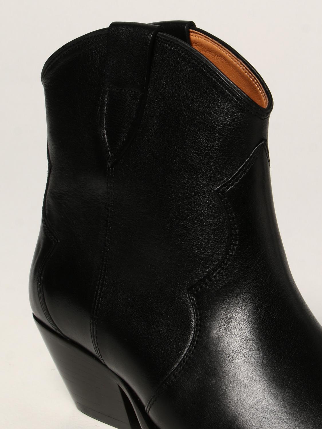 isabel marant dewina boots black