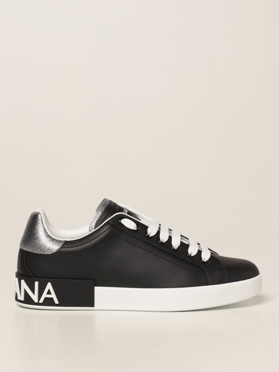 DOLCE \u0026 GABBANA: Zapatillas hombre - Negro | Zapatillas Dolce \u0026 Gabbana  CS1760 AH527 GIGLIO.COM
