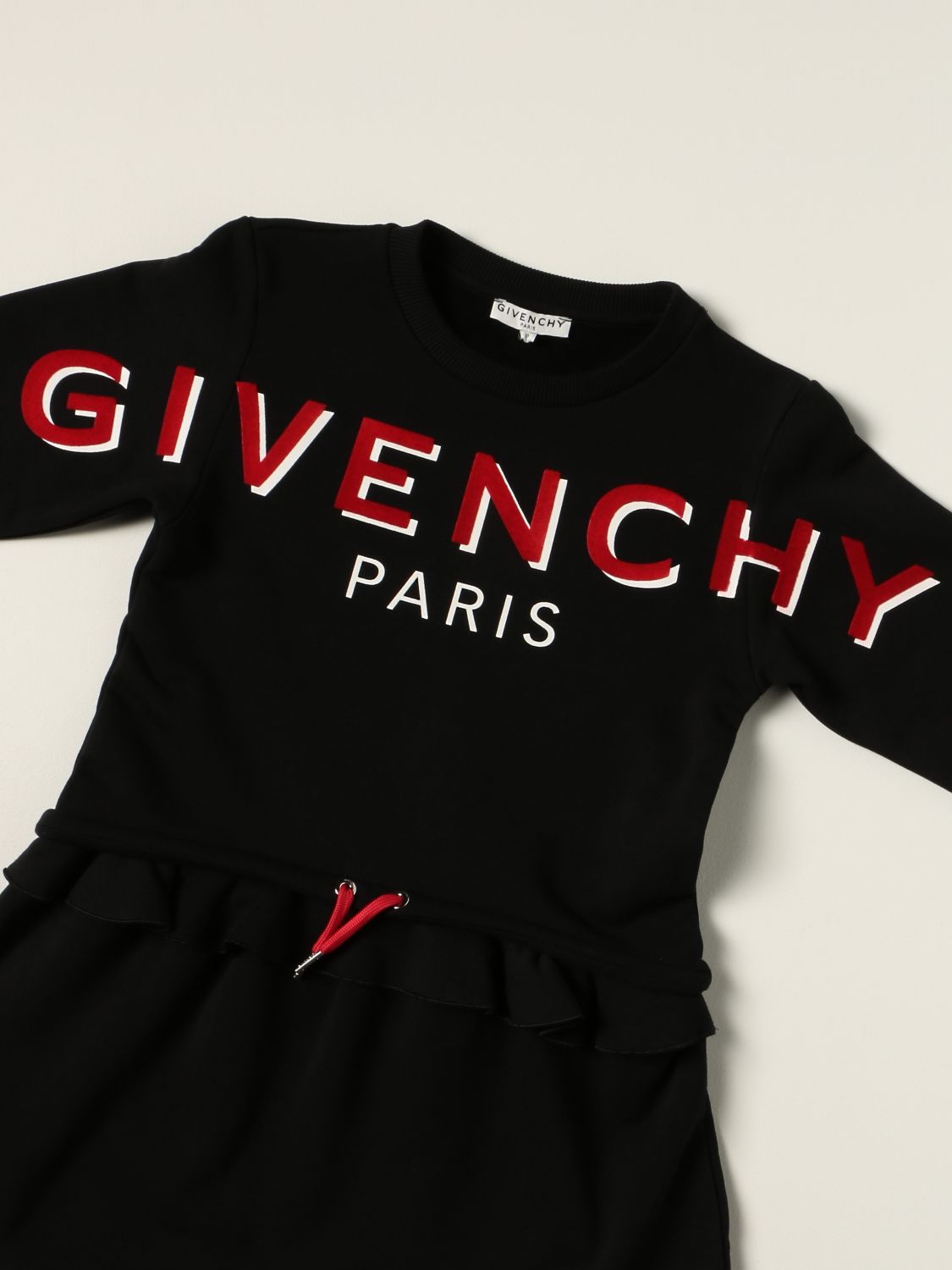 Dress Givenchy: Givenchy cotton dress with big logo black 3
