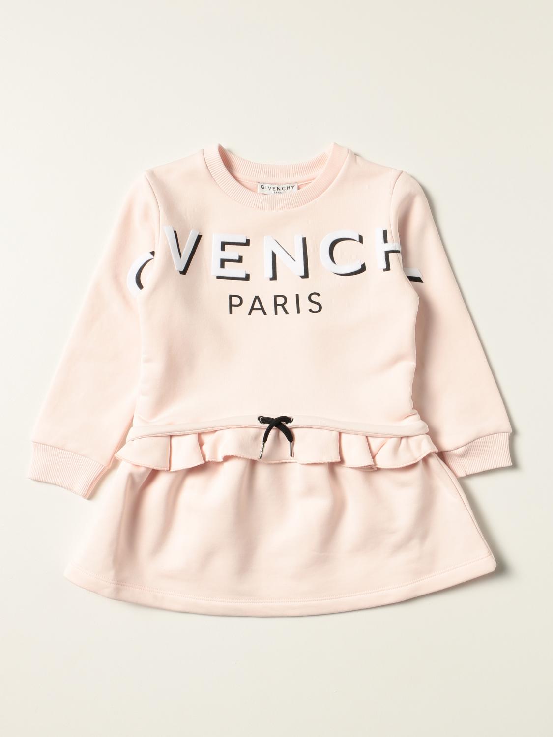 dress Givenchy Kids logo-print jersey hoodie - dress Givenchy - Taschen aus  zweiter Hand