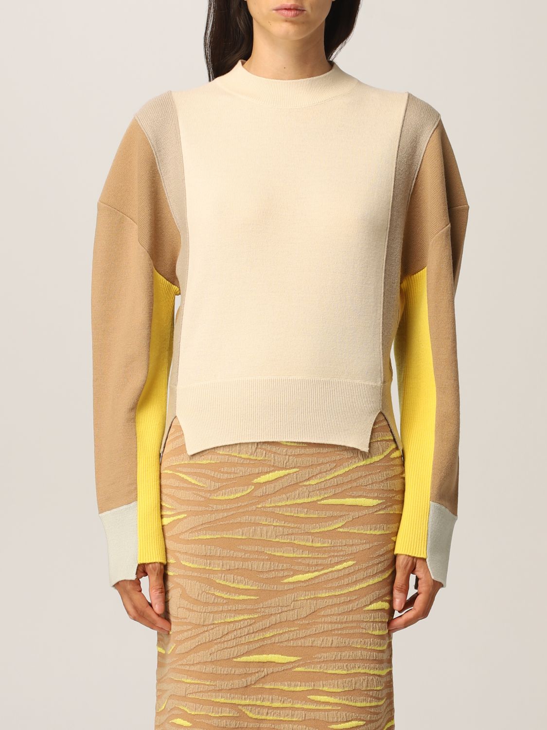 Stella McCartney color block sweater