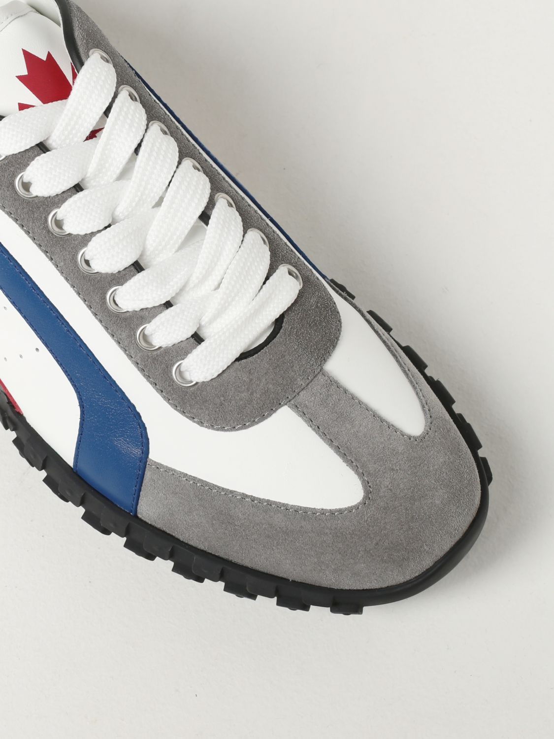 Sneakers Dsquared2: Dsquared2 Legend sneakers in leather and suede white 1 4
