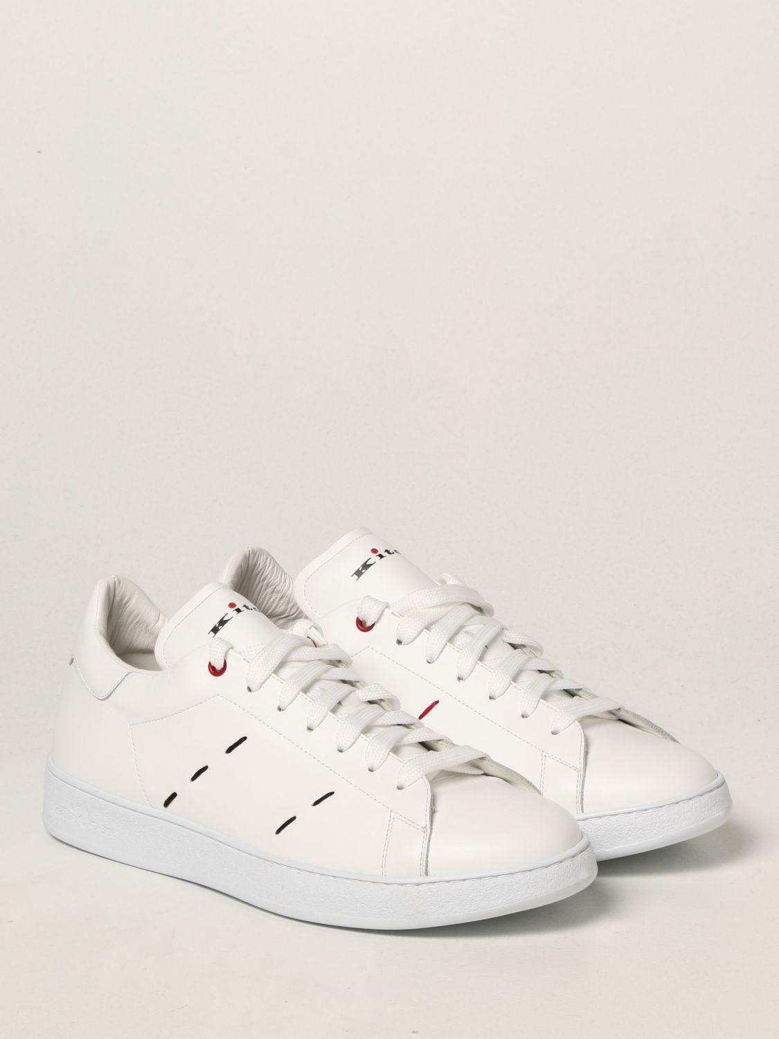 Sneakers Kiton: Kiton sneakers in leather white 2