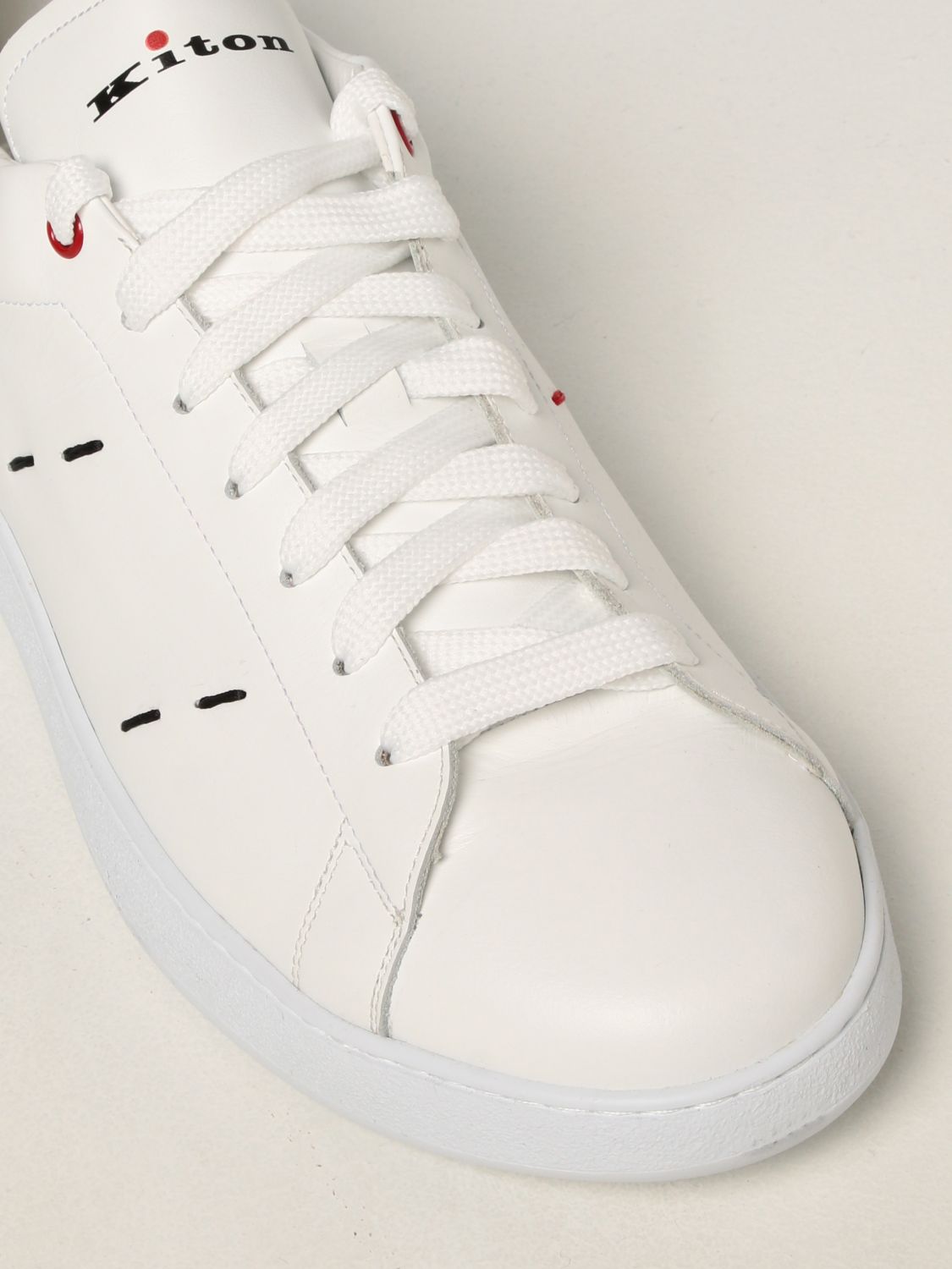 Sneakers Kiton: Kiton sneakers in leather white 4