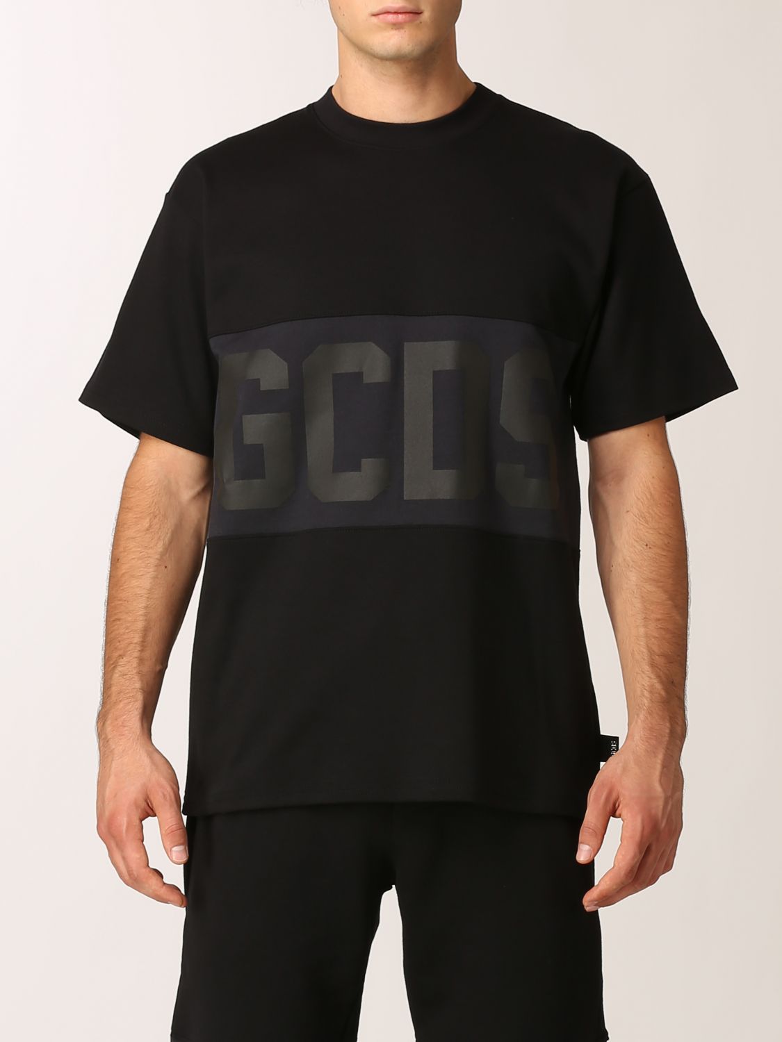 T-shirt Gcds: New Gcds logo band t-shirt in cotton black 1