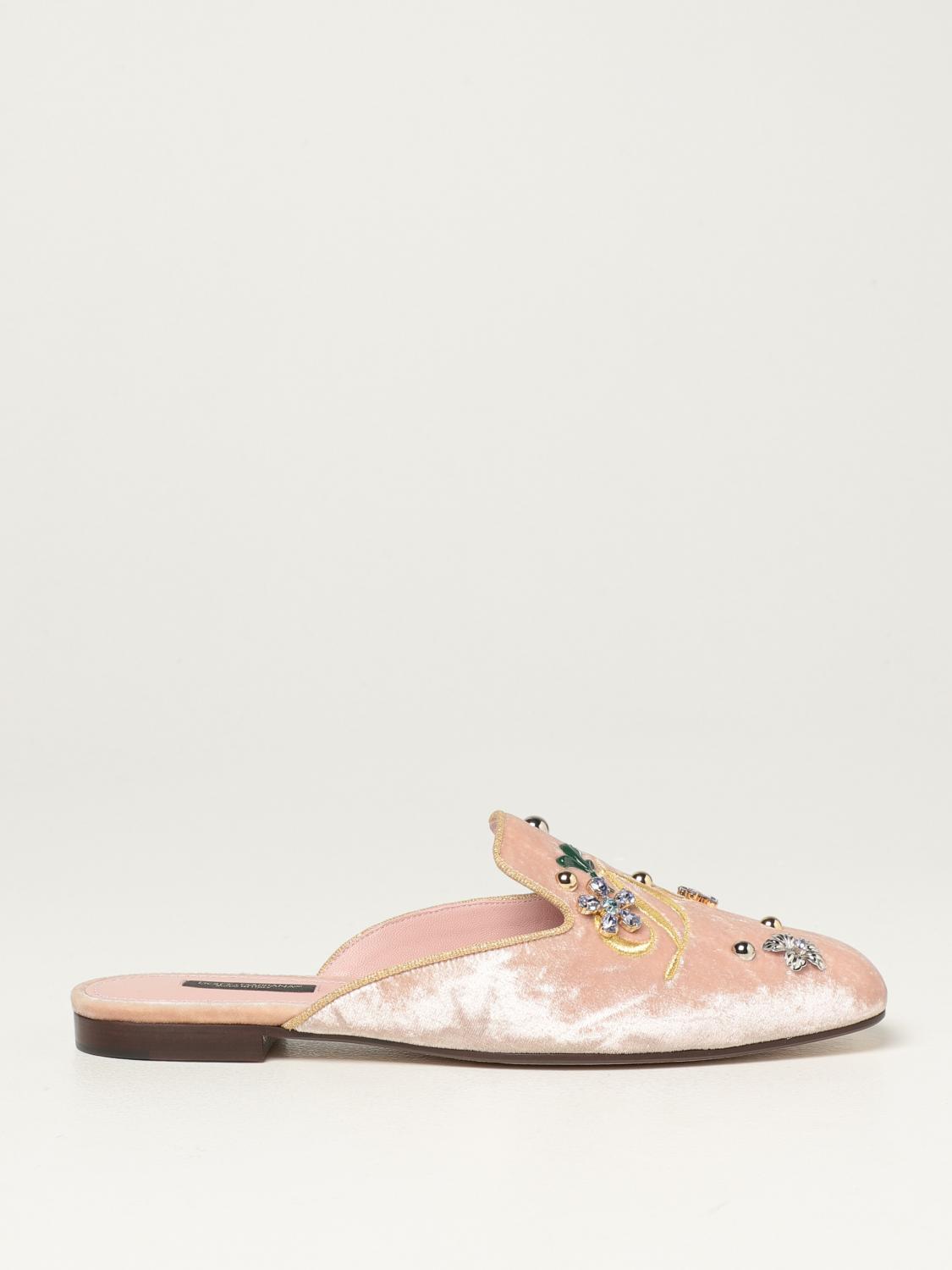 Dolce \u0026 Gabbana Outlet: Scarpe donna | Scarpe Basse Dolce \u0026 Gabbana Donna  Rosa | Scarpe Basse Dolce \u0026 Gabbana CI0007 AG948 GIGLIO.COM