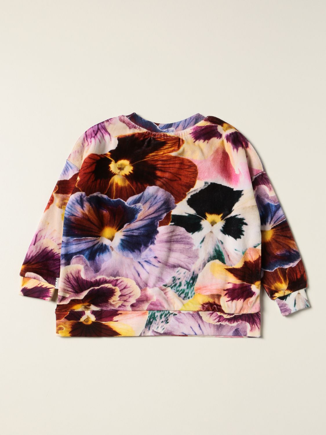 Sweater Molo: Molo sweatshirt in floral patterned cotton multicolor 2