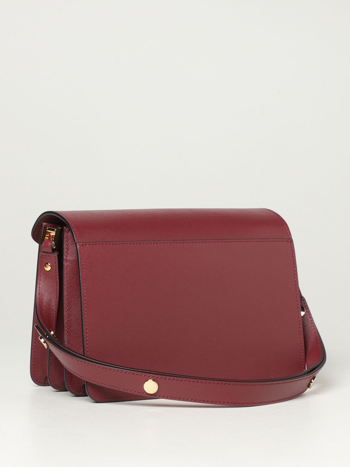 Marni Crossbody Bag Women SBMP0103U3P2644Z581N Leather Red 729,75€