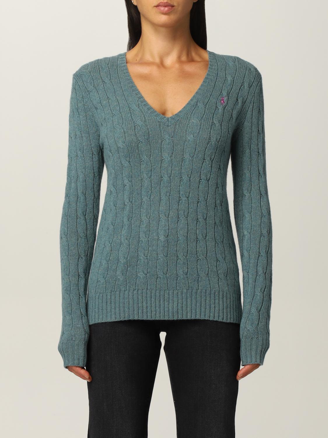 ralph lauren v neck jumpers