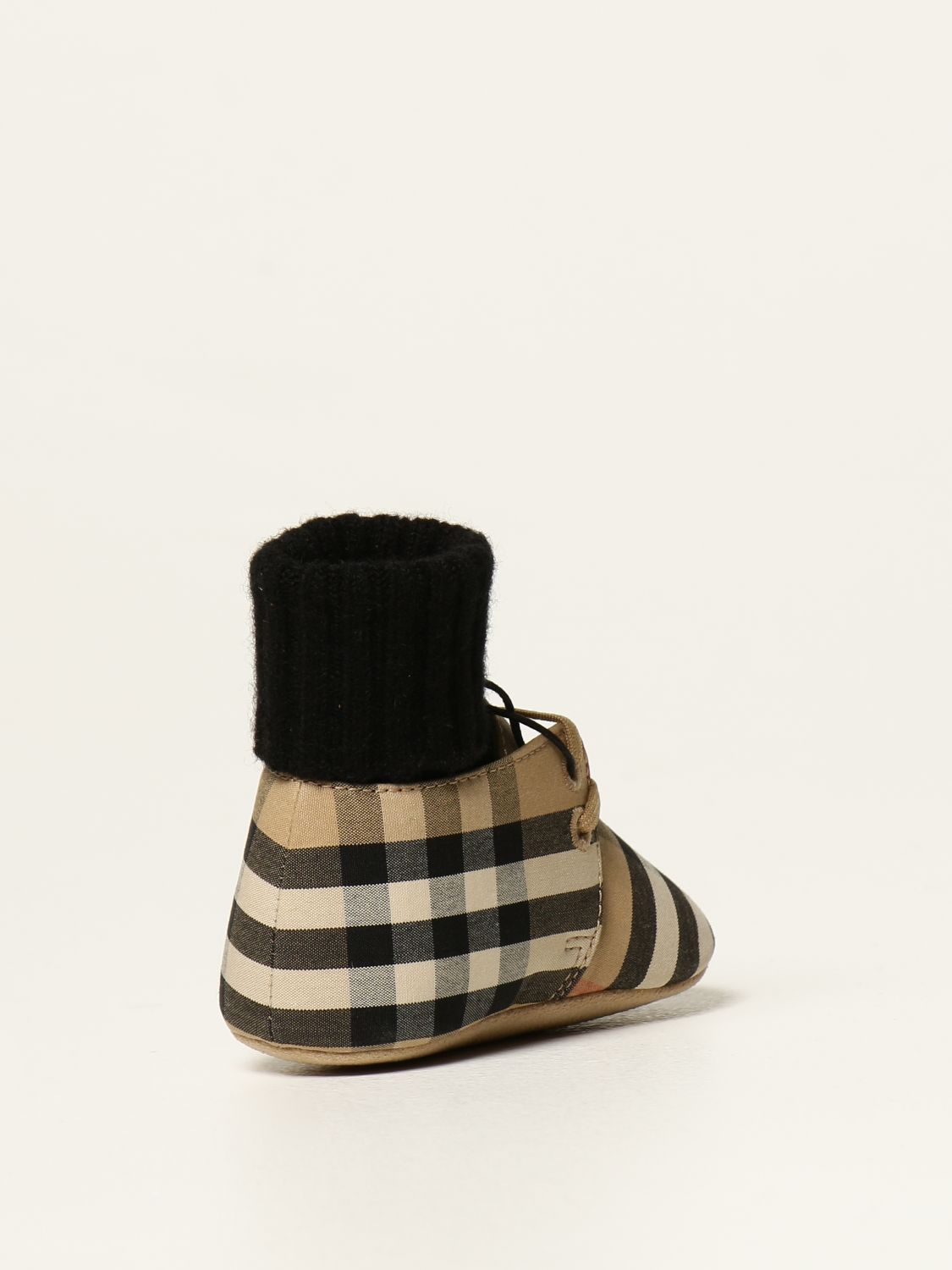 Shoes Burberry: Burberry shoes in check canvas beige 3