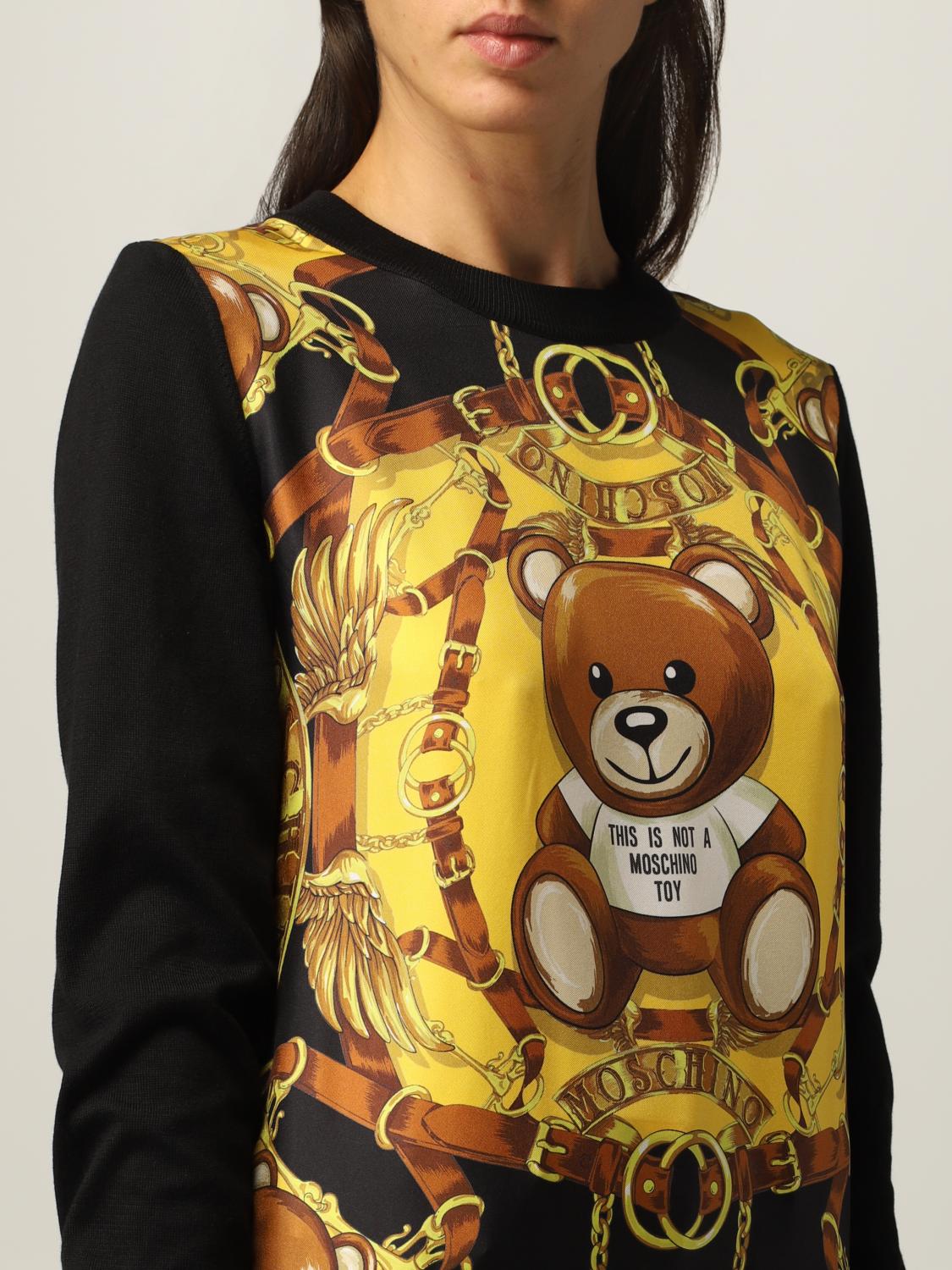 moschino teddy jumper