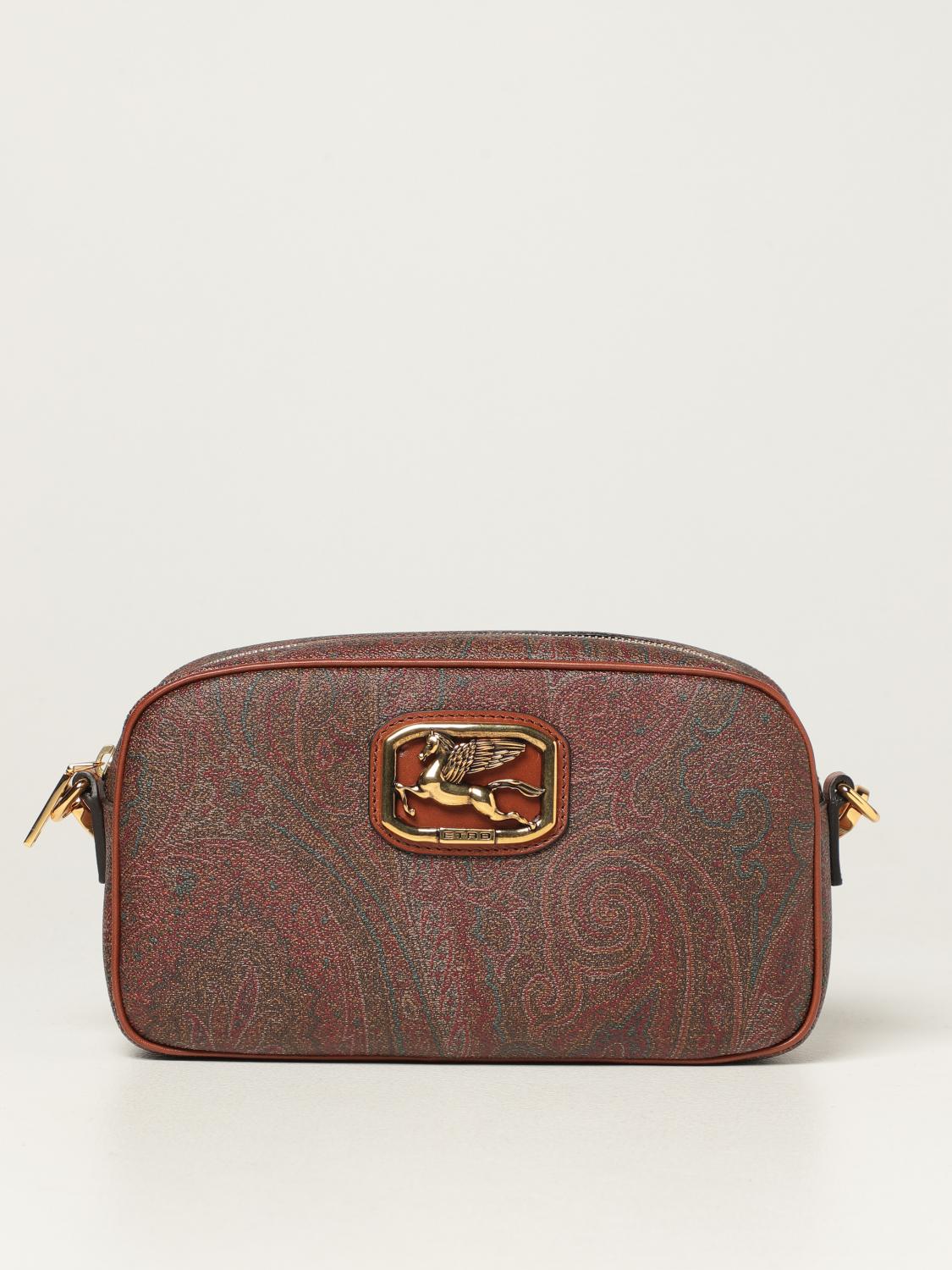 ETRO crossbody bag in jacquard paisley fabric Multicolor Etro