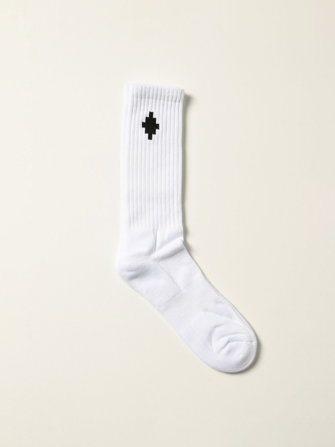 Socks Marcelo Burlon: Marcelo Burlon socks with logo white 1