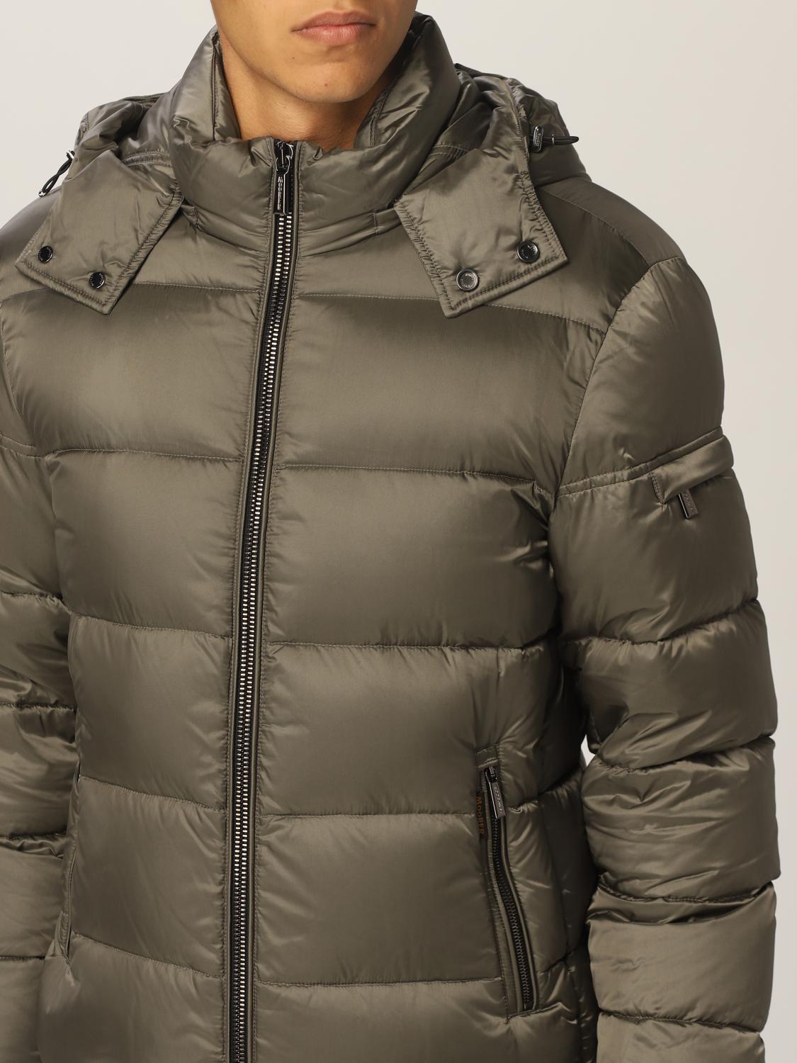 MOORER down jacket in technical fabric Grey Moorer jacket BRETTSH online on