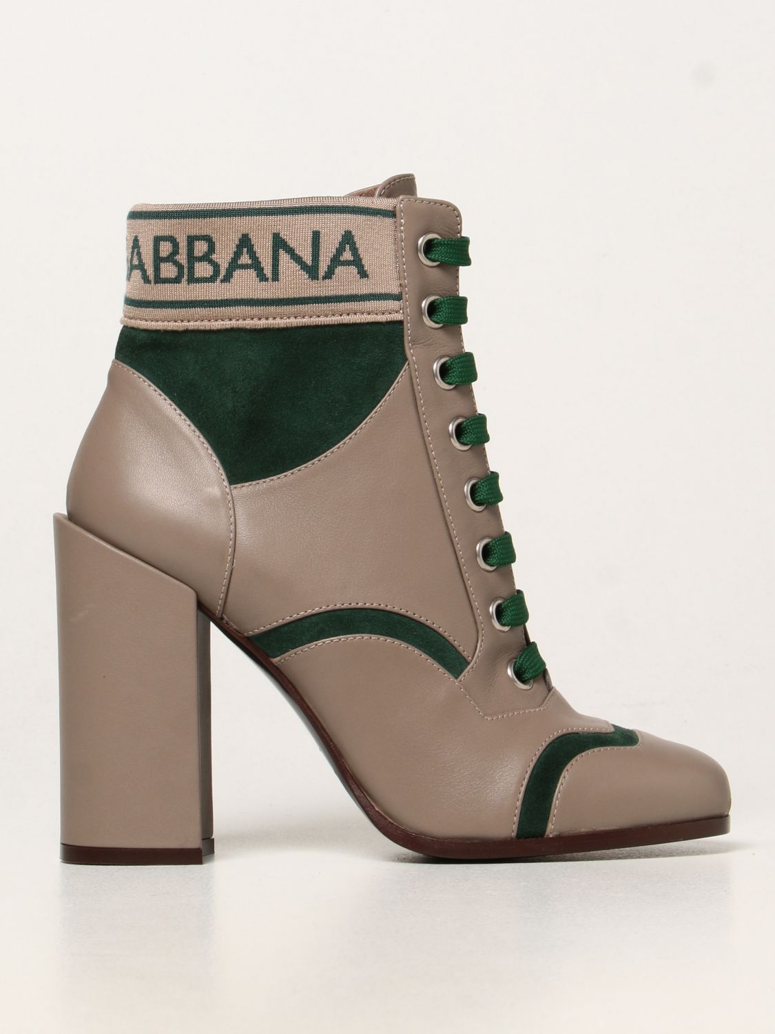 Dolce \u0026 Gabbana Outlet: Zapatos mujer | Botines De Tacón Dolce \u0026 Gabbana  Mujer Gris | Botines De Tacón Dolce \u0026 Gabbana CT0616 AJ470 GIGLIO.COM
