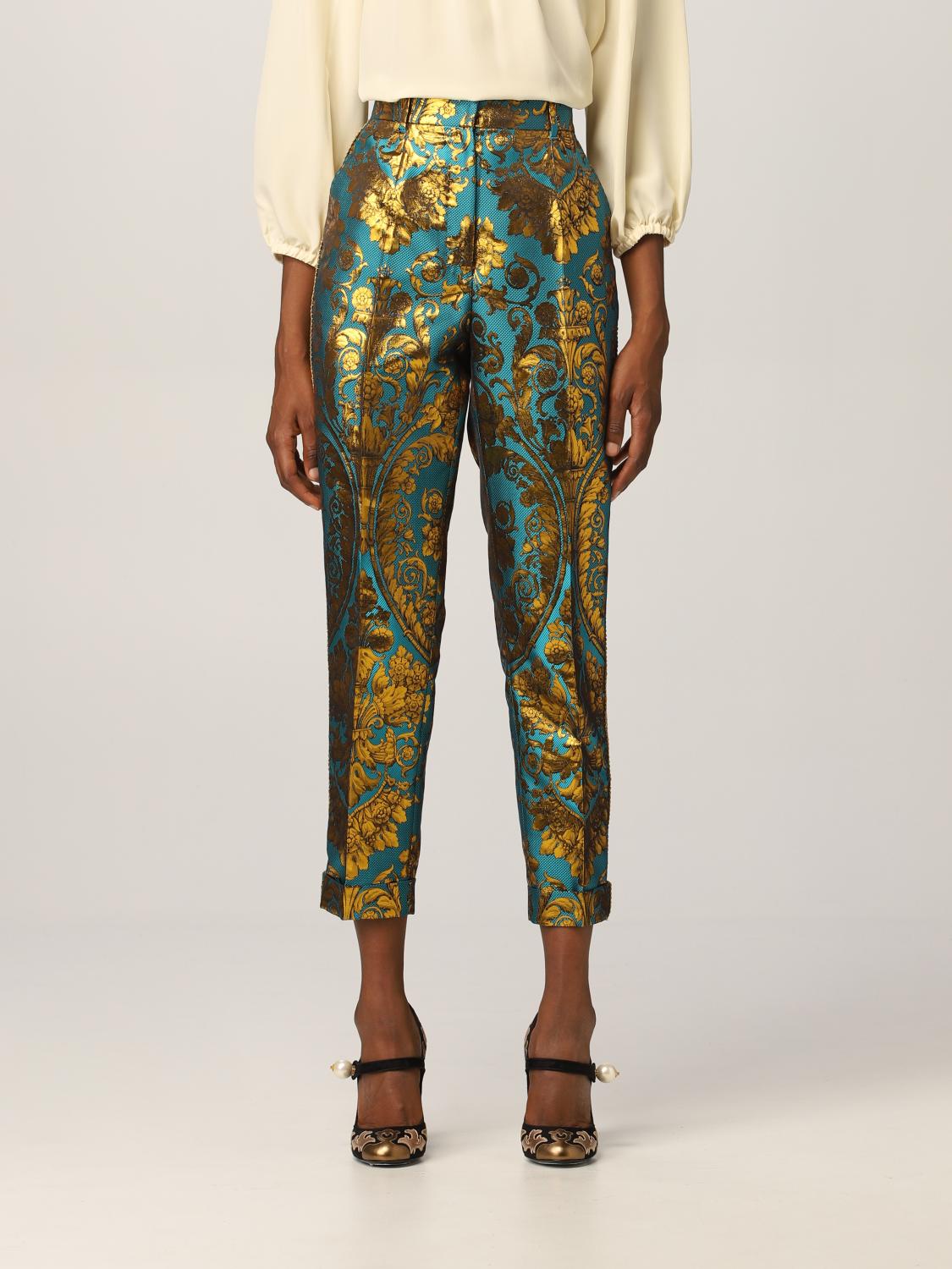 dolce and gabbana pants women's