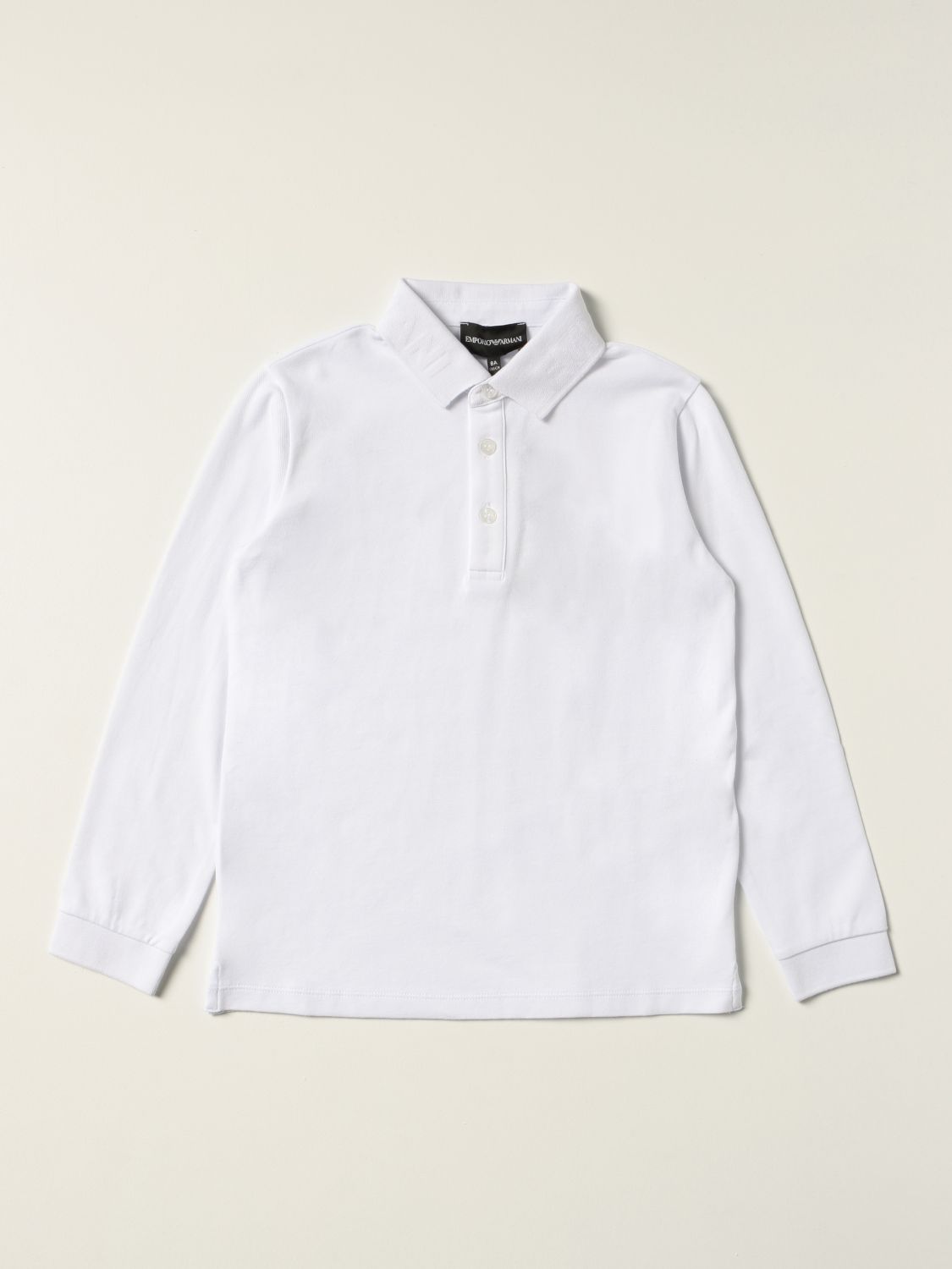 Polo Emporio Armani: Camiseta niños Emporio Armani blanco 1