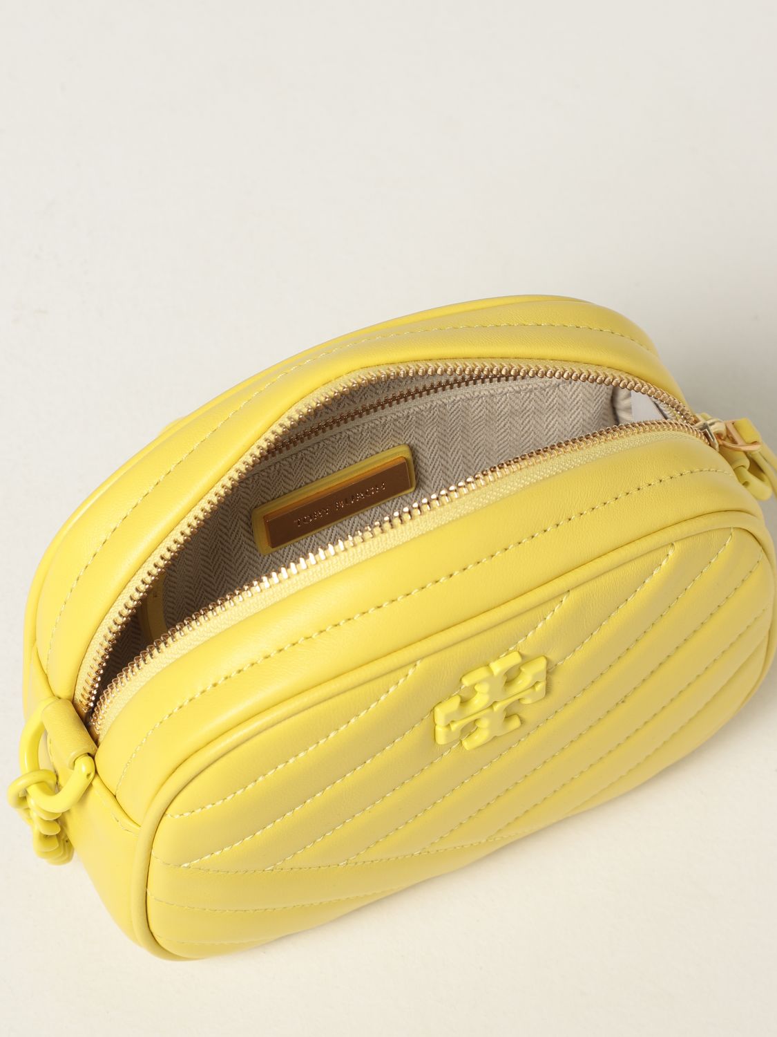Tory Burch Kira Chevron Shoulder Bag - Yellow Crossbody Bags, Handbags -  WTO558947