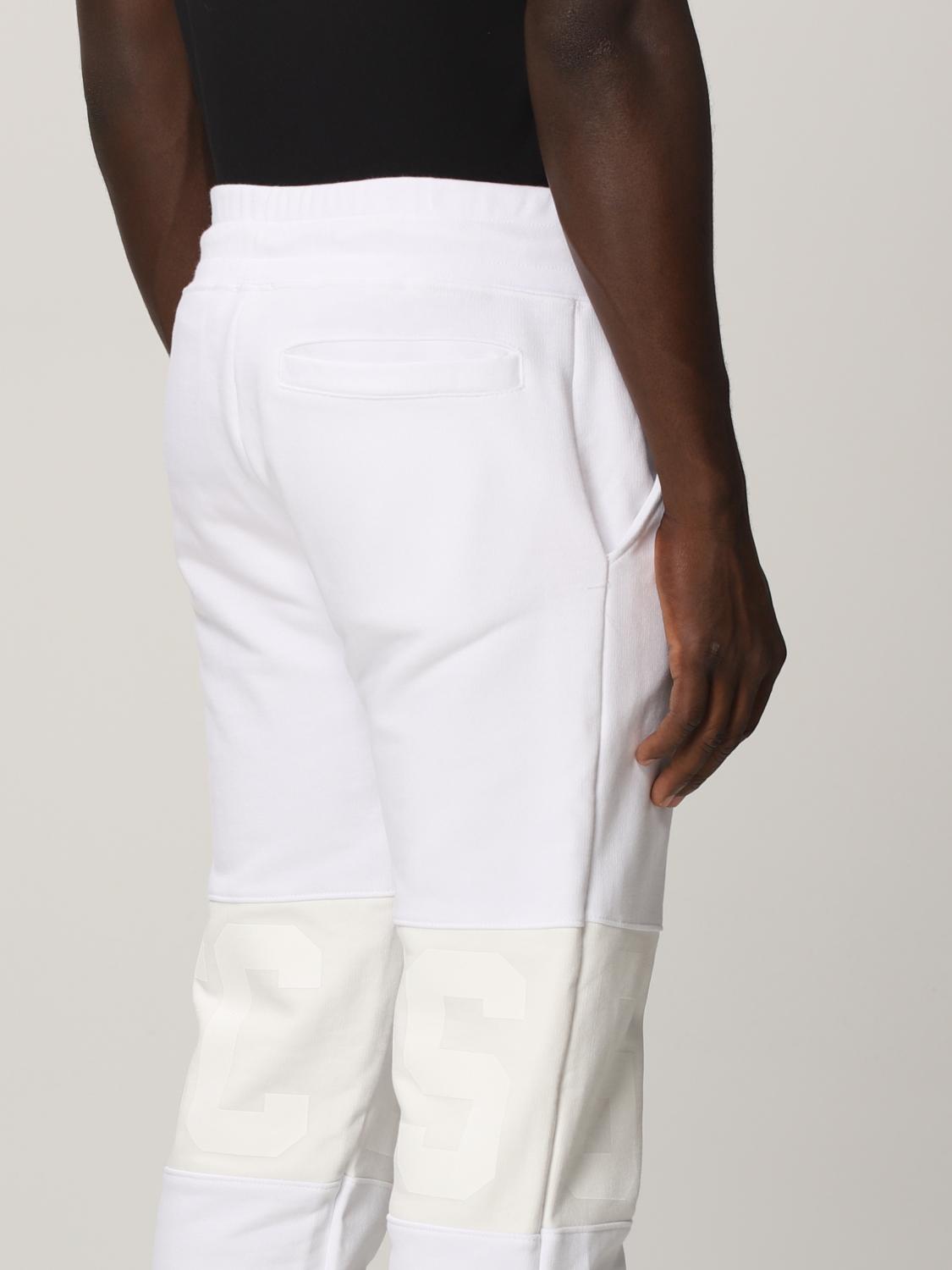 GCDS: New band jogging pants in cotton 
