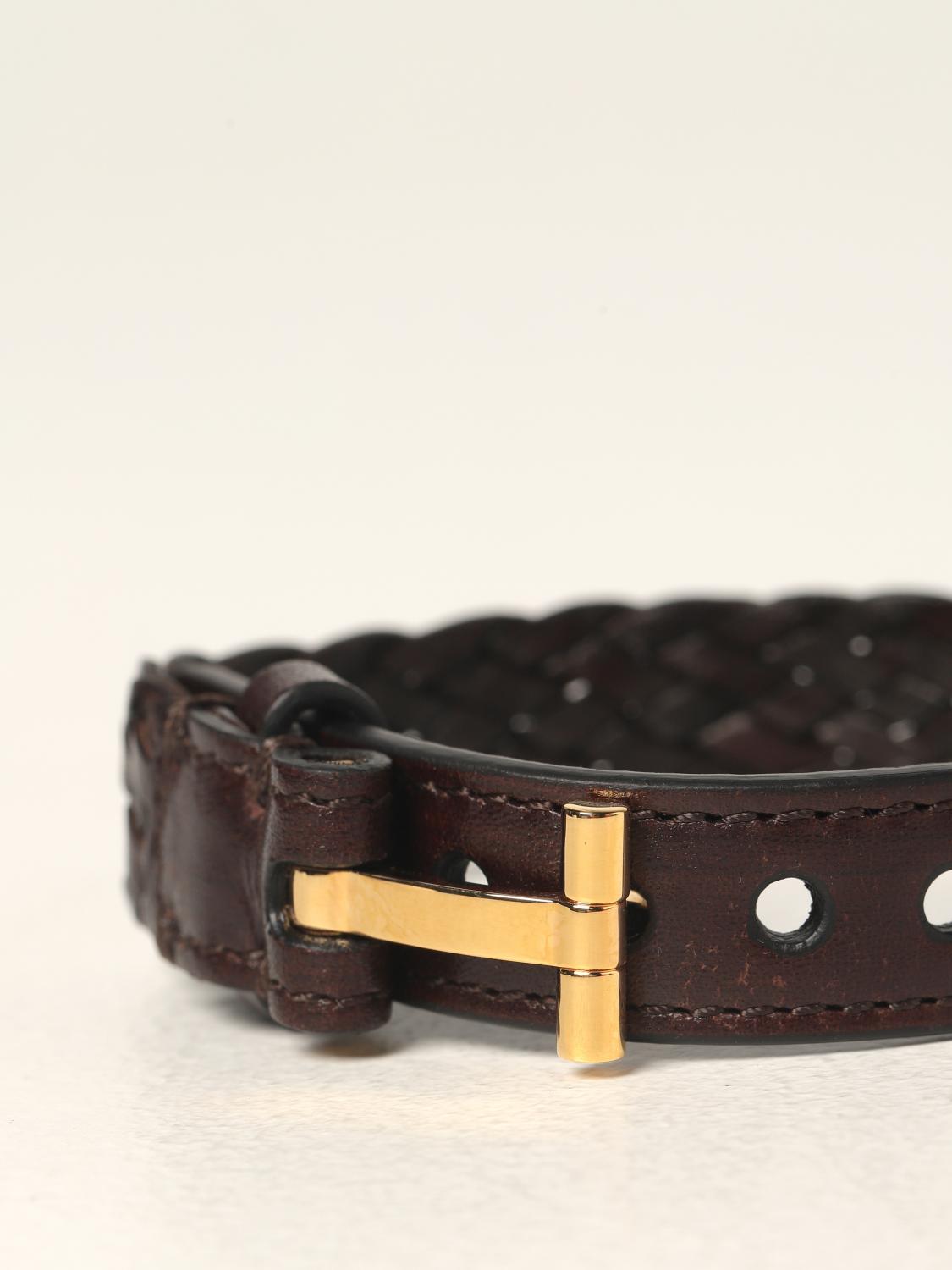 TOM FORD Leather T Bracelet Harrods US .ng