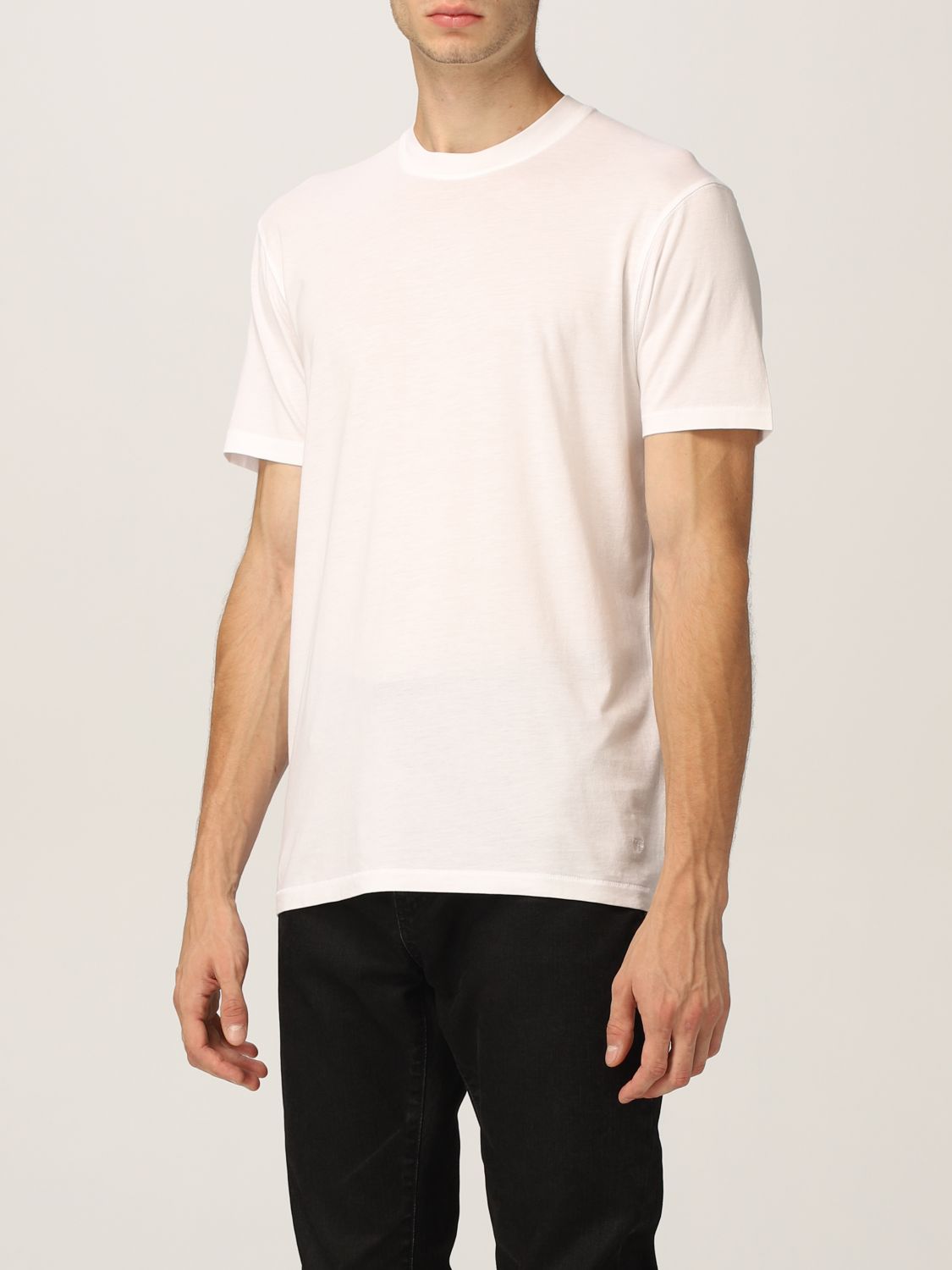 Camiseta Tom Ford: Camiseta hombre Tom Ford blanco 3