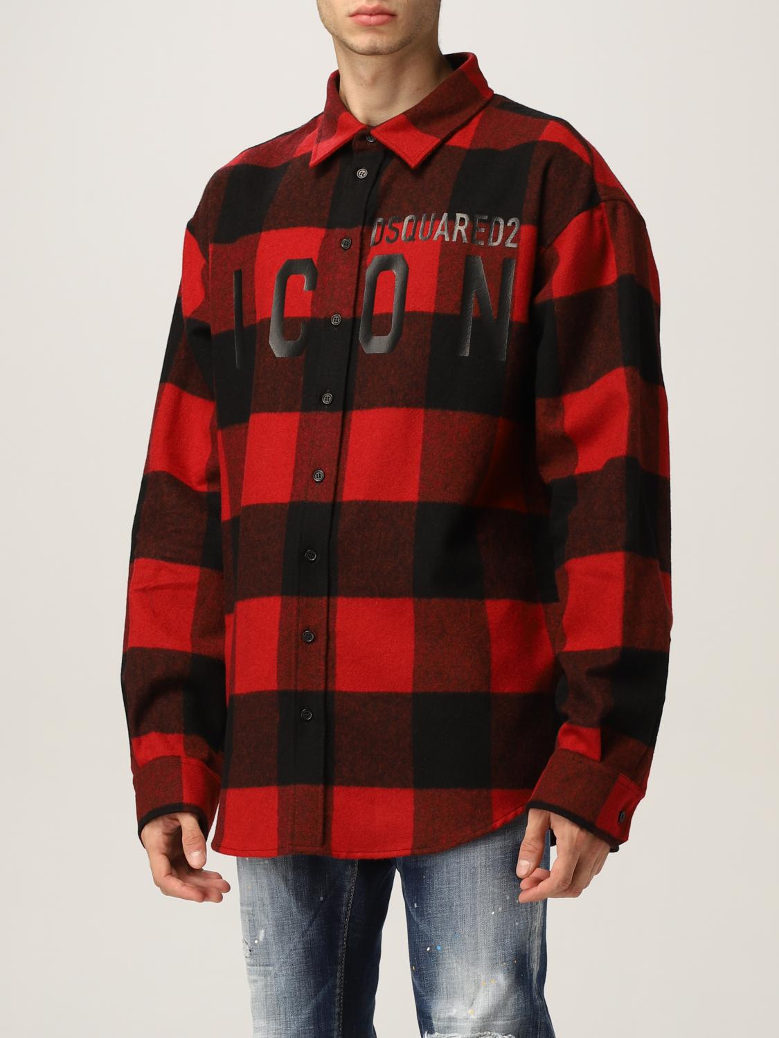 dsquared t shirt flannels