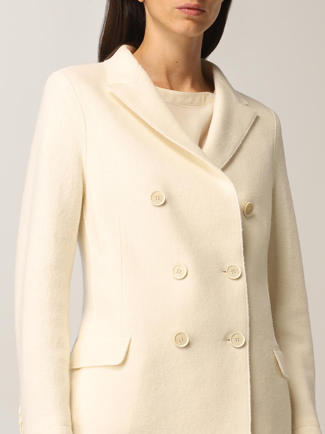 cream wool jacket womens