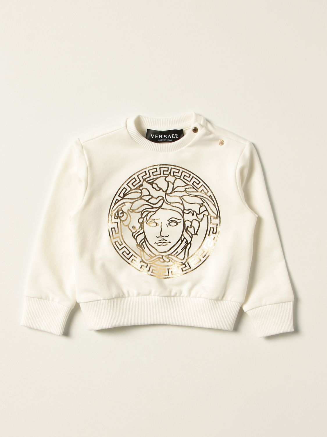Versace Young sweatshirt with medusa head print
