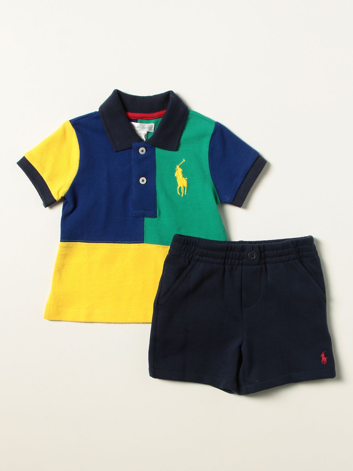 POLO RALPH LAUREN: Polo shirt + shorts ...