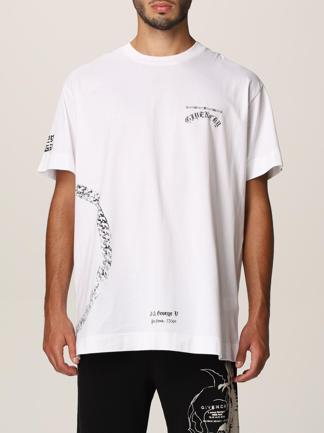 Givenchy Tシャツ メンズ ホワイト Tシャツ Givenchy Bm714y3y6b Giglio Com Givenchy Tシャツ メンズ ホワイト Tシャツ Givenchy Bm714y3y6b Giglio Com