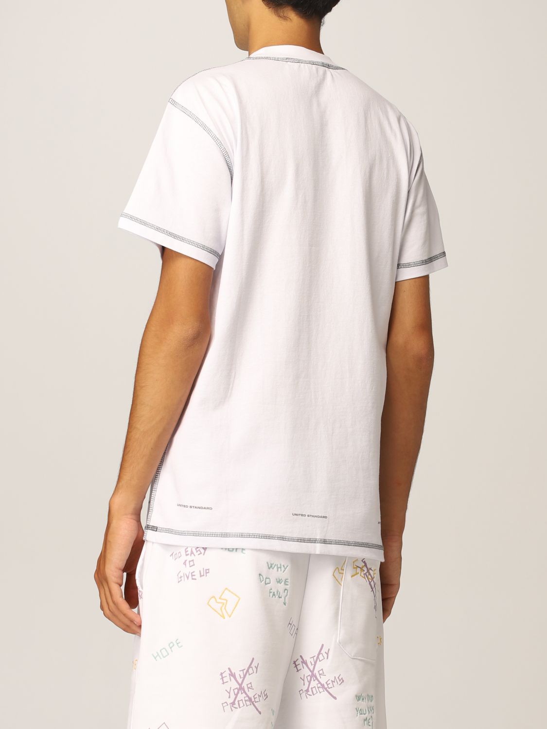 T-shirt United Standard: United Standard t-shirt for men white 2