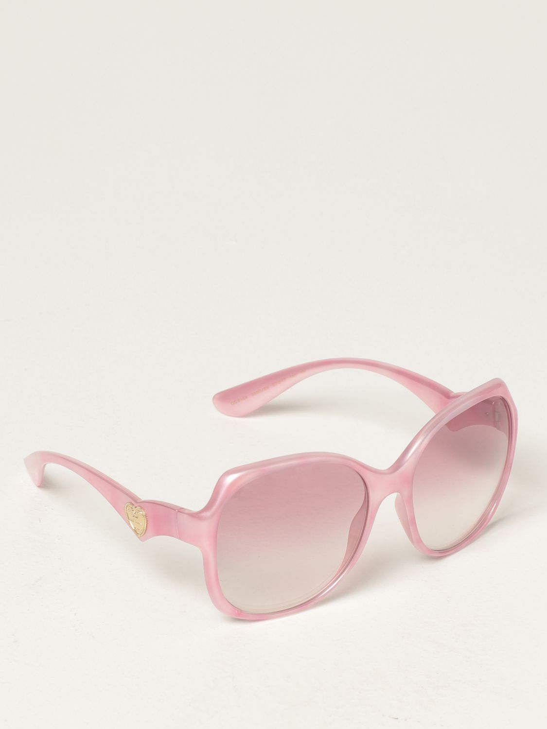 DOLCE & GABBANA: Occhiali da sole in acetato - Pink | Dolce & Gabbana ...