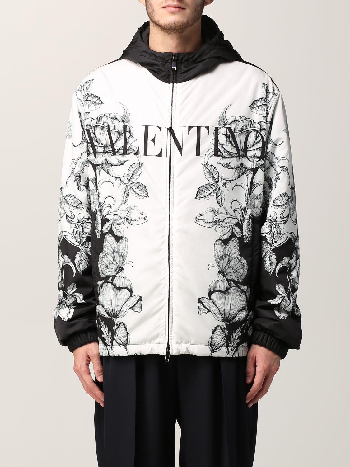 VALENTINO: jacket for man - Black | Valentino jacket WV3CI3697J7 online ...