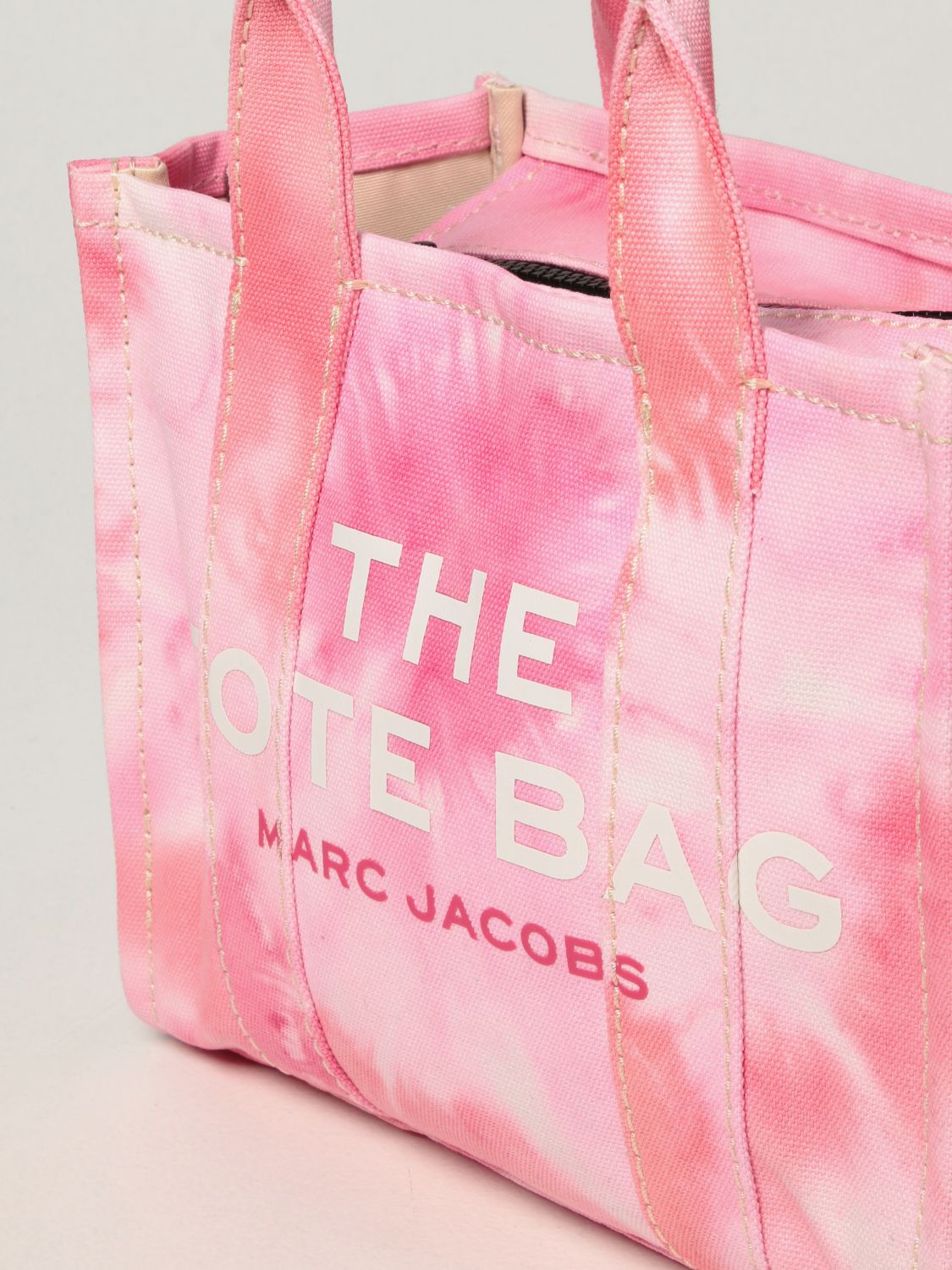 Marc Jacobs The Tie Dye Small Tote Bag in Pink