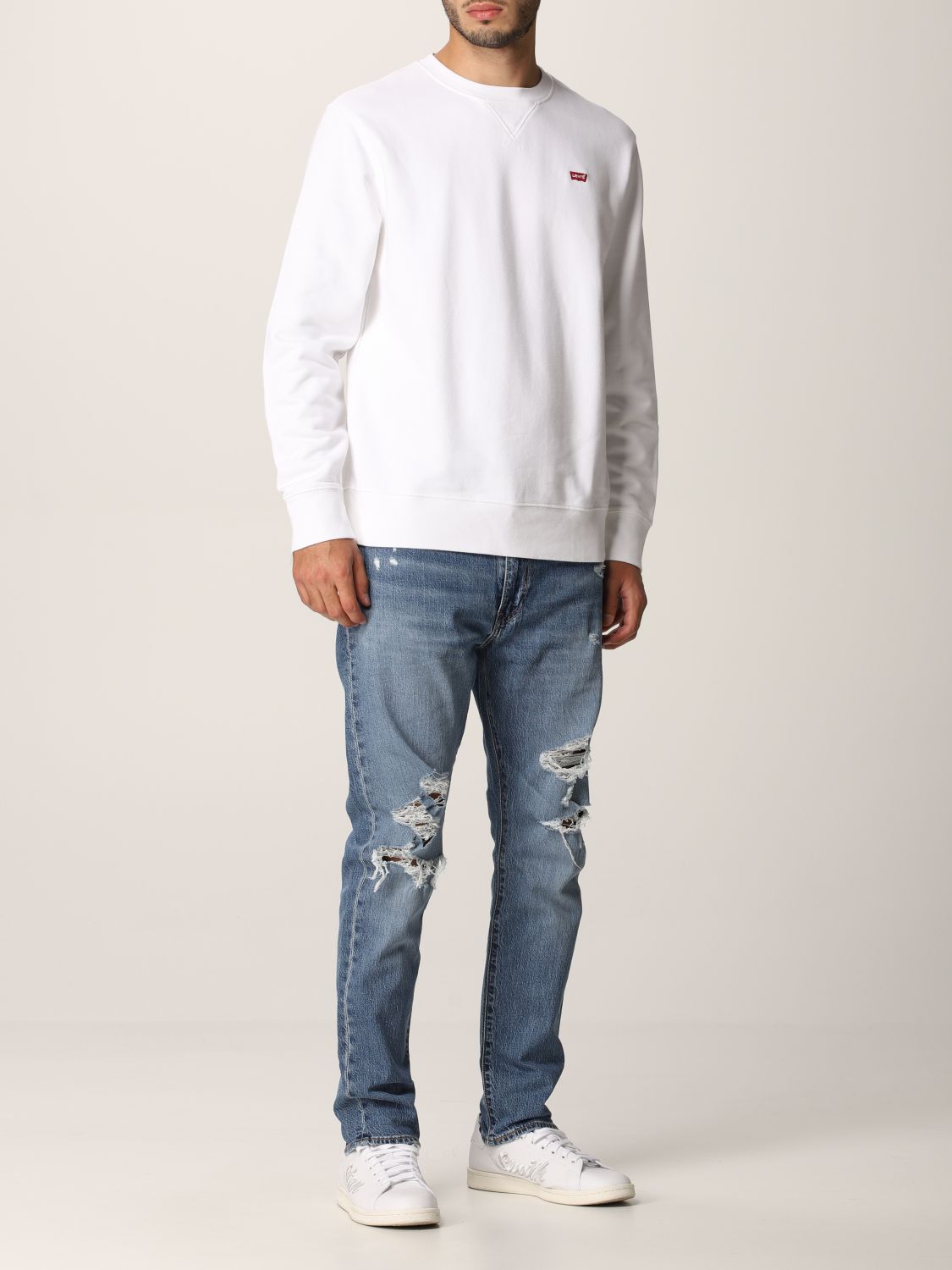 LEVI'S: Sweatshirt men - White | Sweatshirt Levi's 359090000 GIGLIO.COM