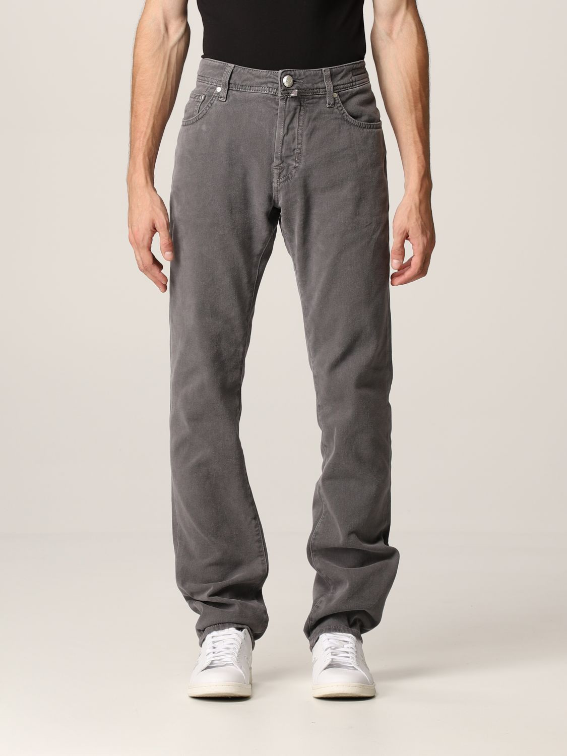 Jeans Jacob Cohen: Pantalone Jacob Cohën in cotone grigio 1