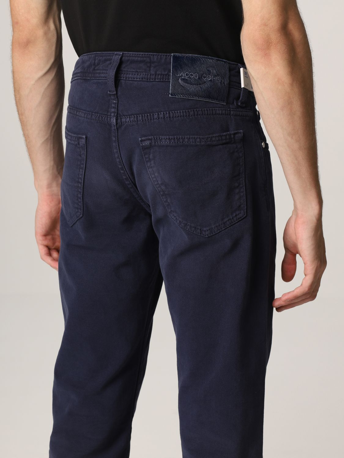 Jeans Jacob Cohen: Pantalone Jacob Cohën in cotone blue 1 3