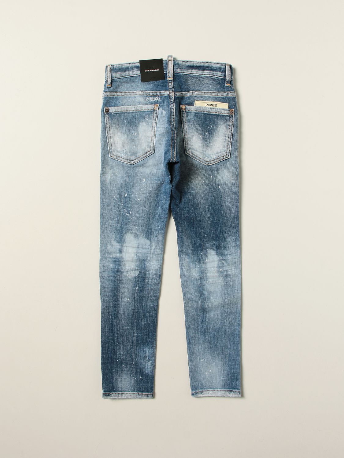 Jeans Dsquared2 Junior: Dsquared2 Junior 5-pocket ripped jeans denim 2