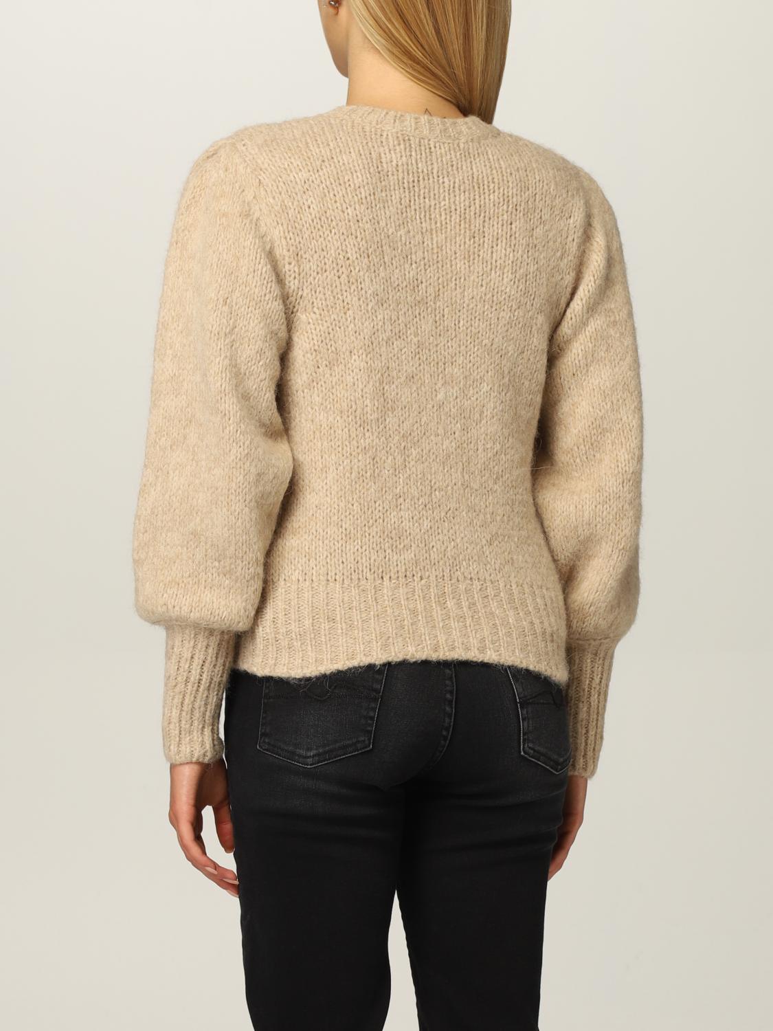 LES COYOTES DE PARIS: Sweater women - Beige | Sweater Les Coyotes De ...