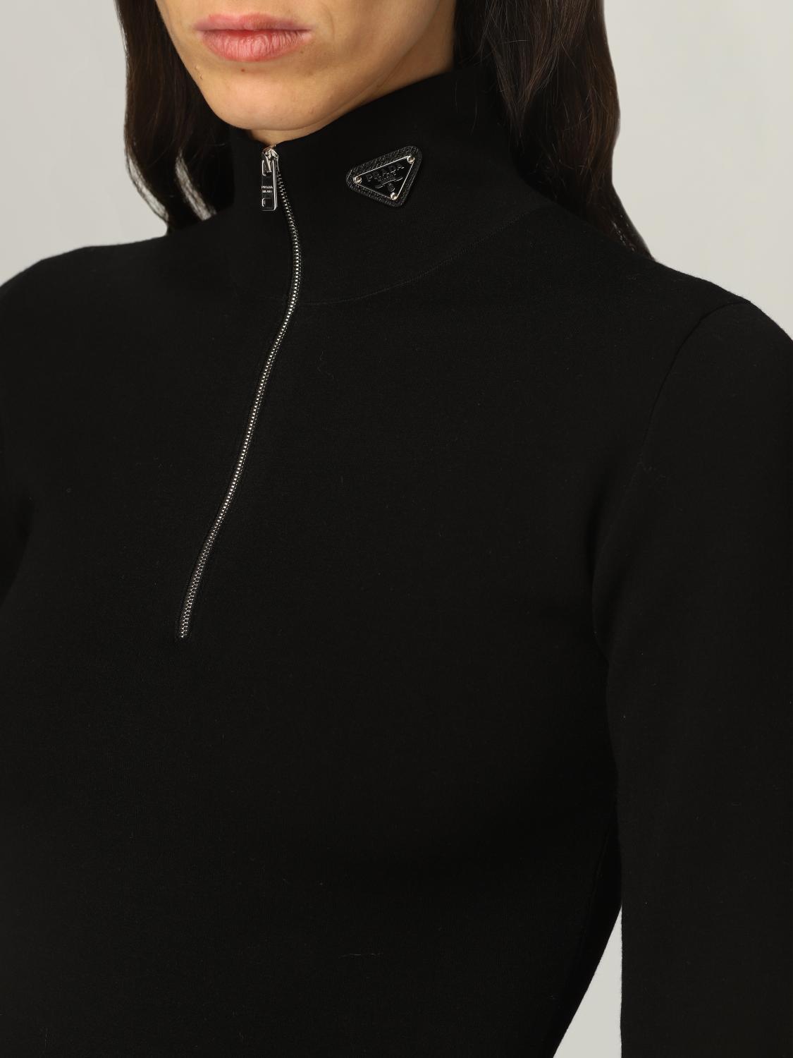 prada black turtleneck