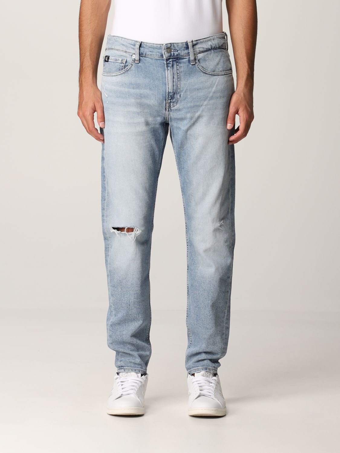 CALVIN KLEIN JEANS: jeans for man - Denim | Calvin Klein Jeans jeans ...
