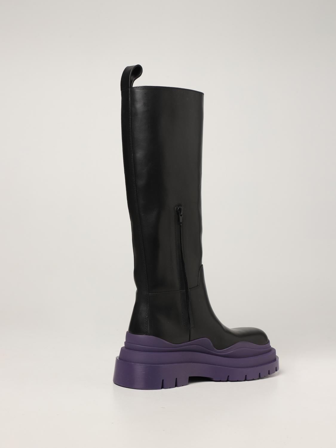 BOTTEGA VENETA: Tire boots in calfskin 
