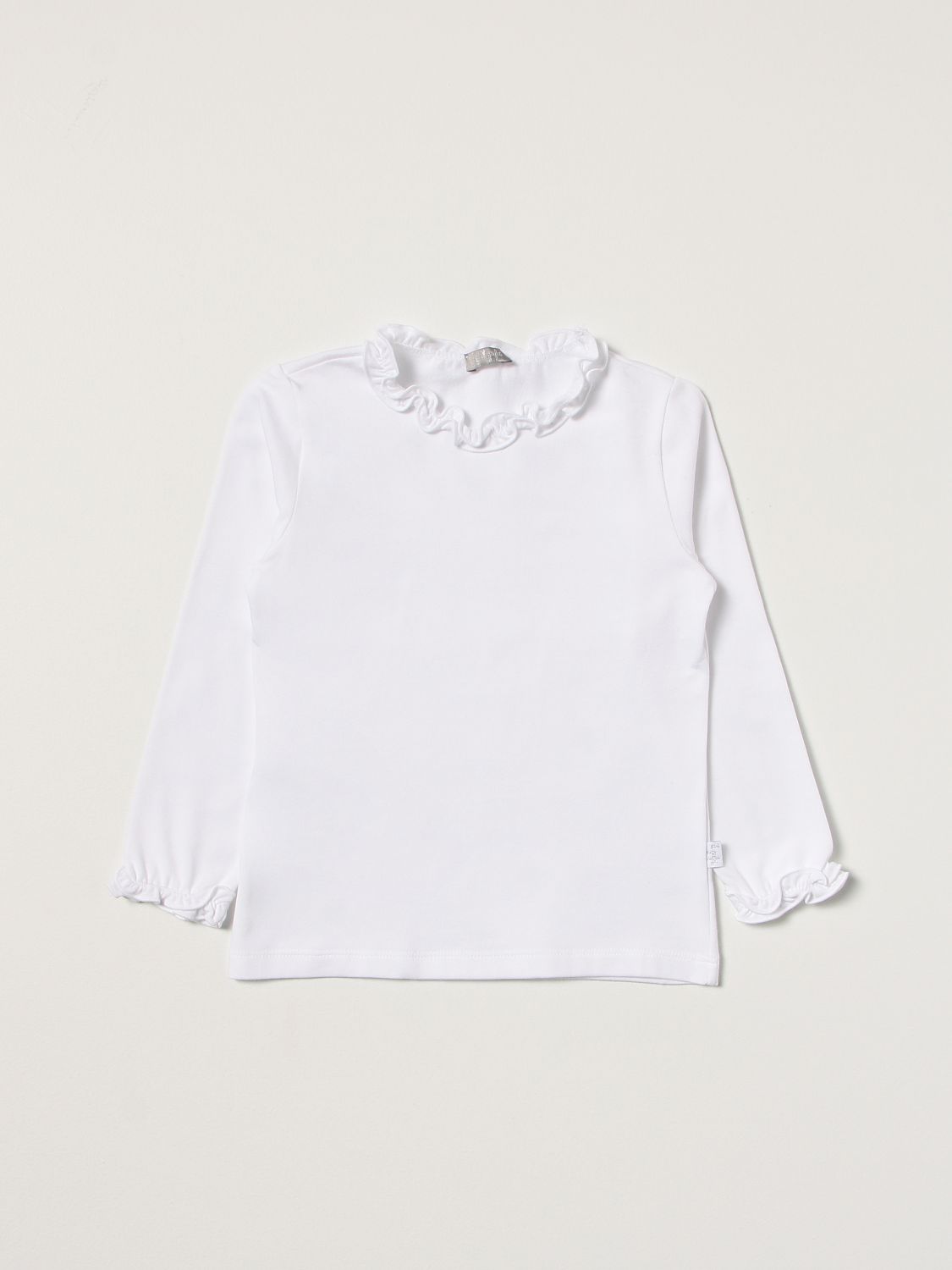 T-shirt Il Gufo: Il Gufo basic cotton t-shirt white 1 1