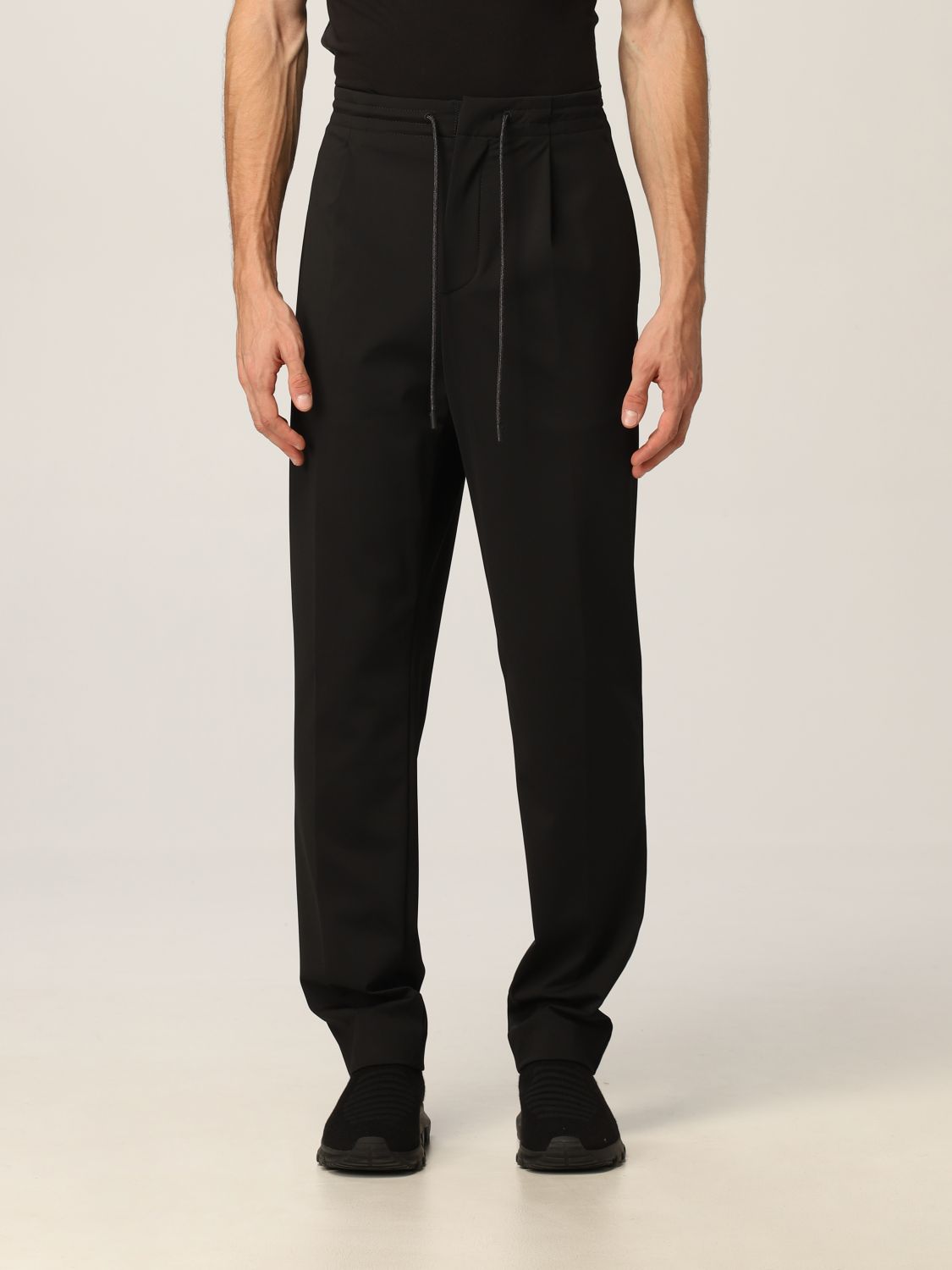 Z ZEGNA: Pants men | Pants Z Zegna Men Black | Pants Z Zegna ZZ314 ...