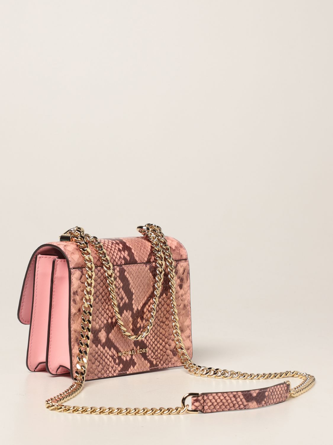 Crossbody bag Michael Kors Pink in Plastic - 25082747