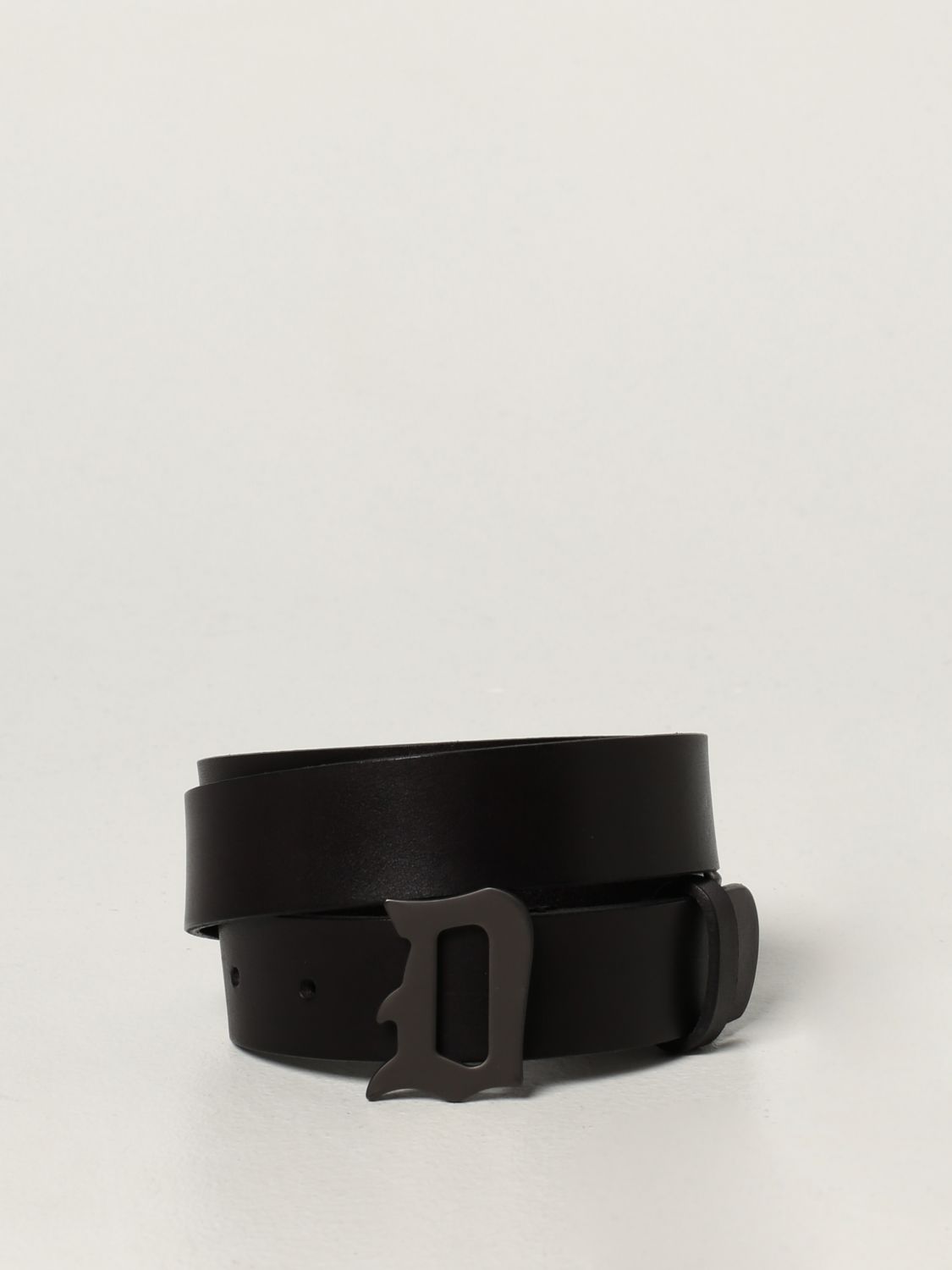 Belt Dondup: Dondup belt with buckle black 1