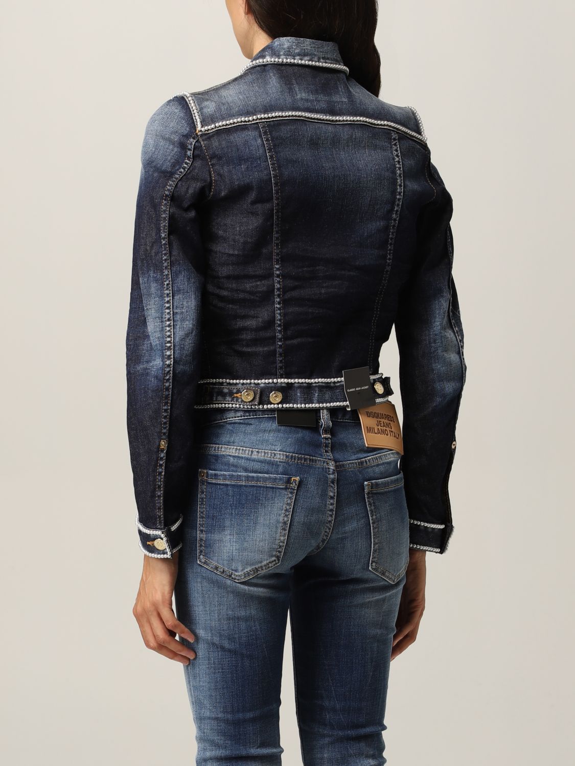 Solada Giacca di jeans con perle donna: in offerta a 19.99€ su
