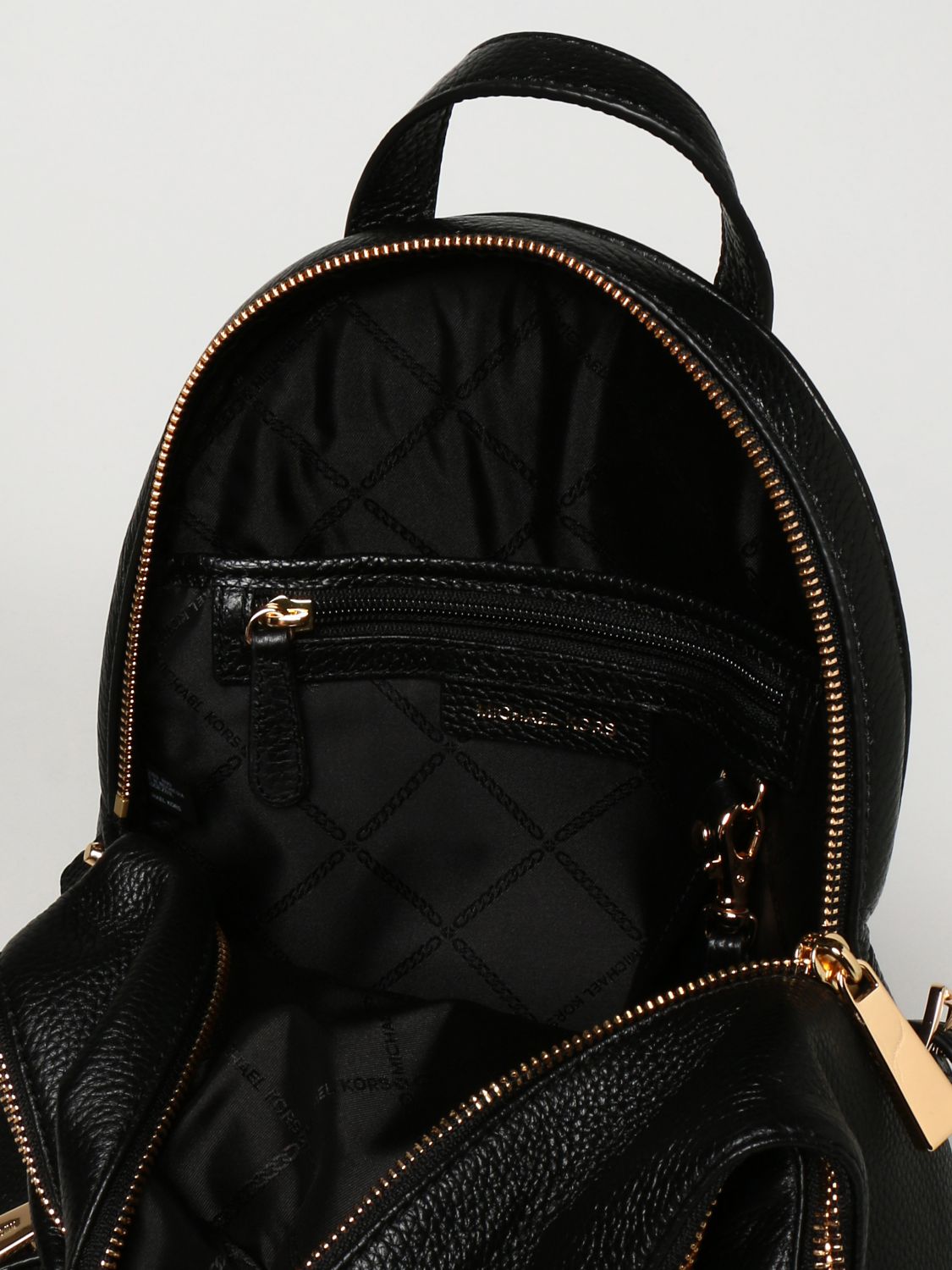 Leather backpack Michael Kors Black in Leather - 32282480