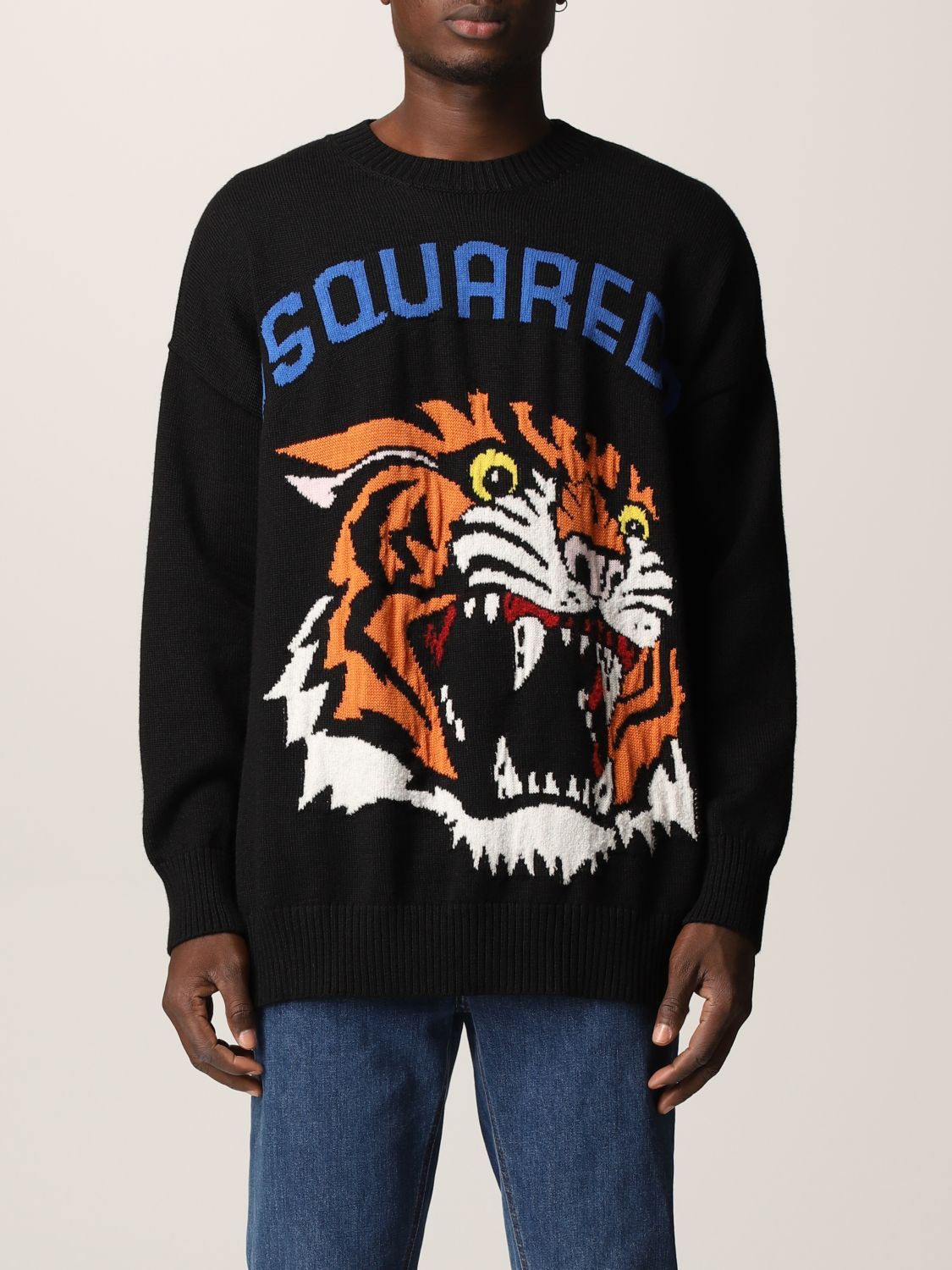 Jersey Dsquared2: Jersey hombre Dsquared2 negro 1